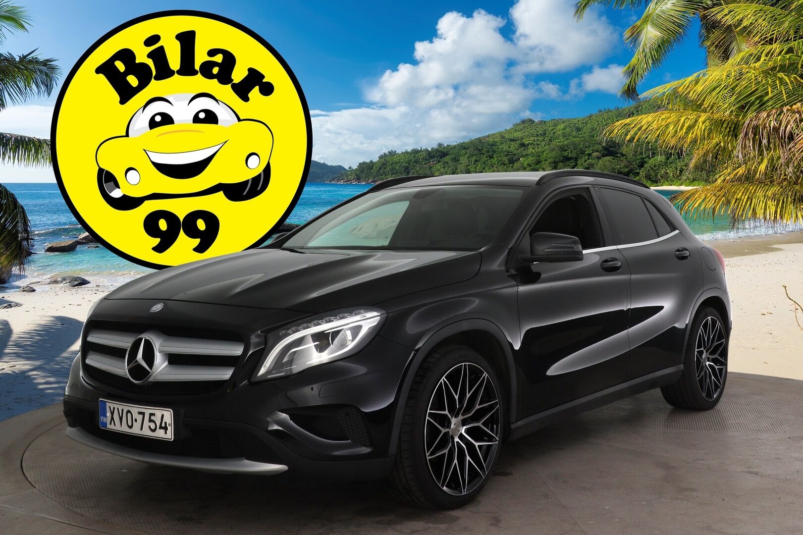 Mercedes-Benz GLA 2015 220 CDI 4Matic A Premium Business */ Suomi-auto / P.kamera / Koukku / Puolinahat / Lohkolämmitin / 2x renkaat /* - Suomi-auto / Ilmainen kotiintoimitus / 2x renkaat & vanteet - HULLU BLACKWEEK KORKOTARJOUS 2,49%