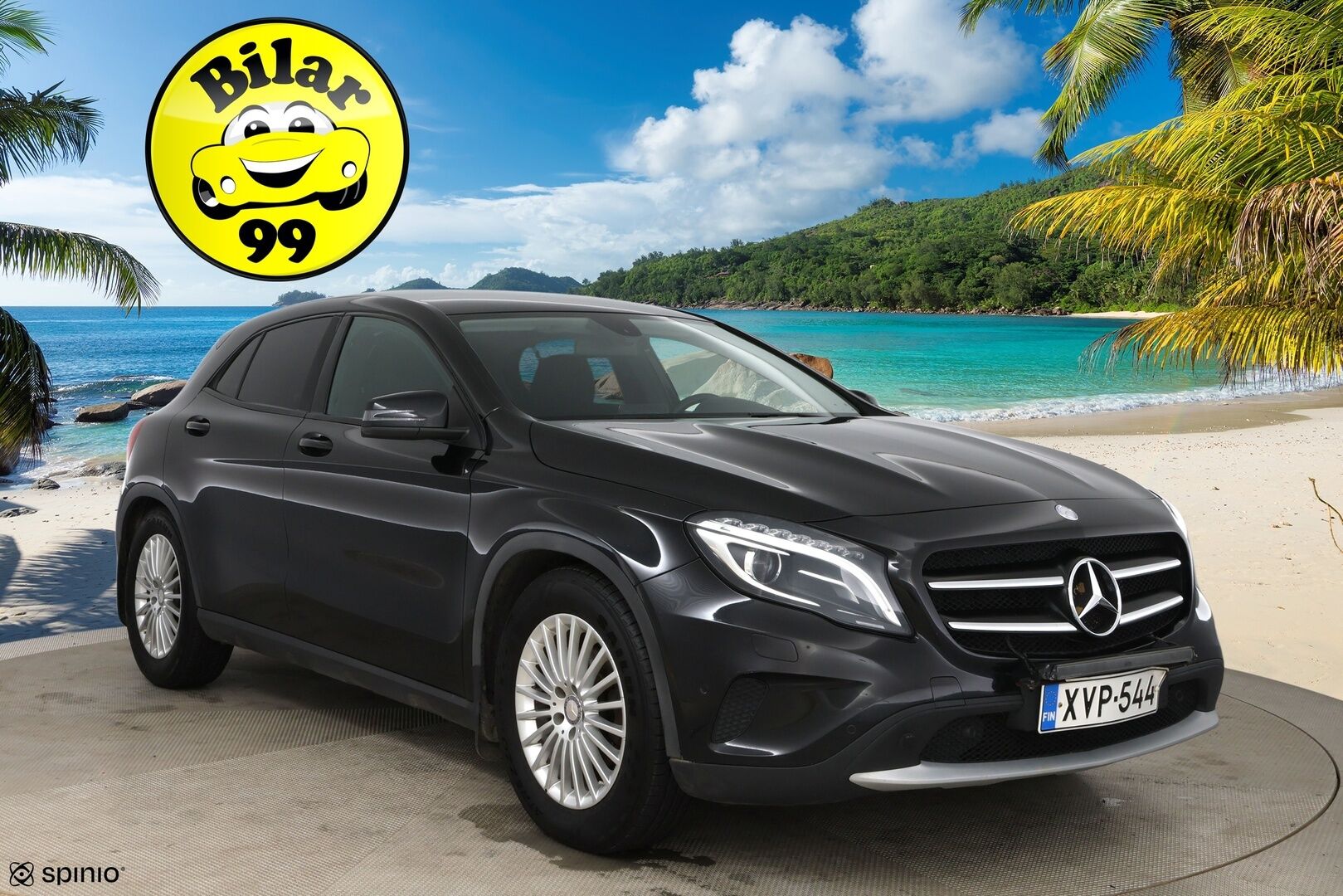 Mercedes-Benz GLA 2014 220 CDI 4Matic A / Vetokoukku / Suomi-Auto / Bi-Xenon / LED-Lisävalo / P-Tutkat - Lohko + sis. pistoke / Kahdet hyvät renkaat vanteilla!