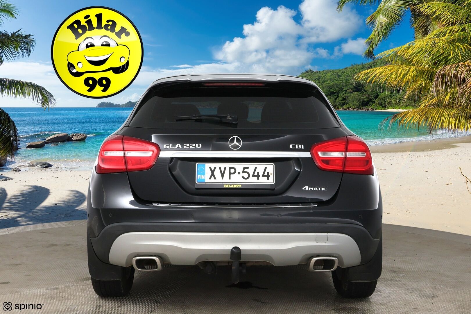 Mercedes-Benz GLA 2014 220 CDI 4Matic A / Vetokoukku / Suomi-Auto / Bi-Xenon / LED-Lisävalo / P-Tutkat - Lohko + sis. pistoke / Kahdet hyvät renkaat vanteilla!