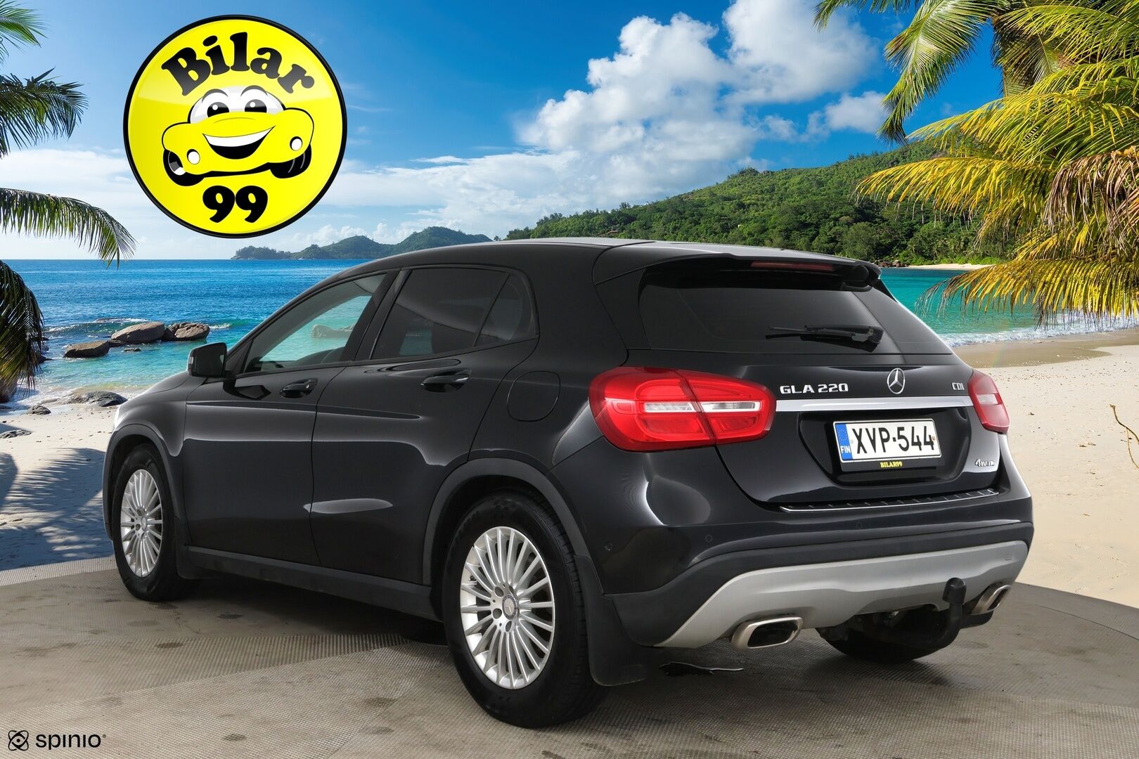 Mercedes-Benz GLA 2014 220 CDI 4Matic A / Vetokoukku / Suomi-Auto / Bi-Xenon / LED-Lisävalo / P-Tutkat - Lohko + sis. pistoke / Kahdet hyvät renkaat vanteilla!
