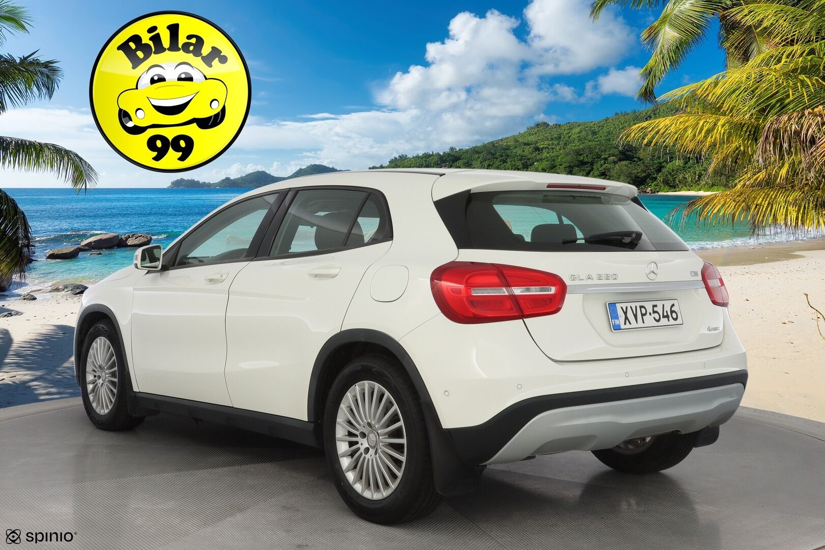 Mercedes-Benz GLA 2015 220 CDI 4Matic A  Premium Business * Koukku / Lohkoläm. / Vakkari / Bi-Xenon / Tutkat* - Suomi-Auto / Kahdet renkaat alumiinivantein! / Myydään juuri katsastettuna