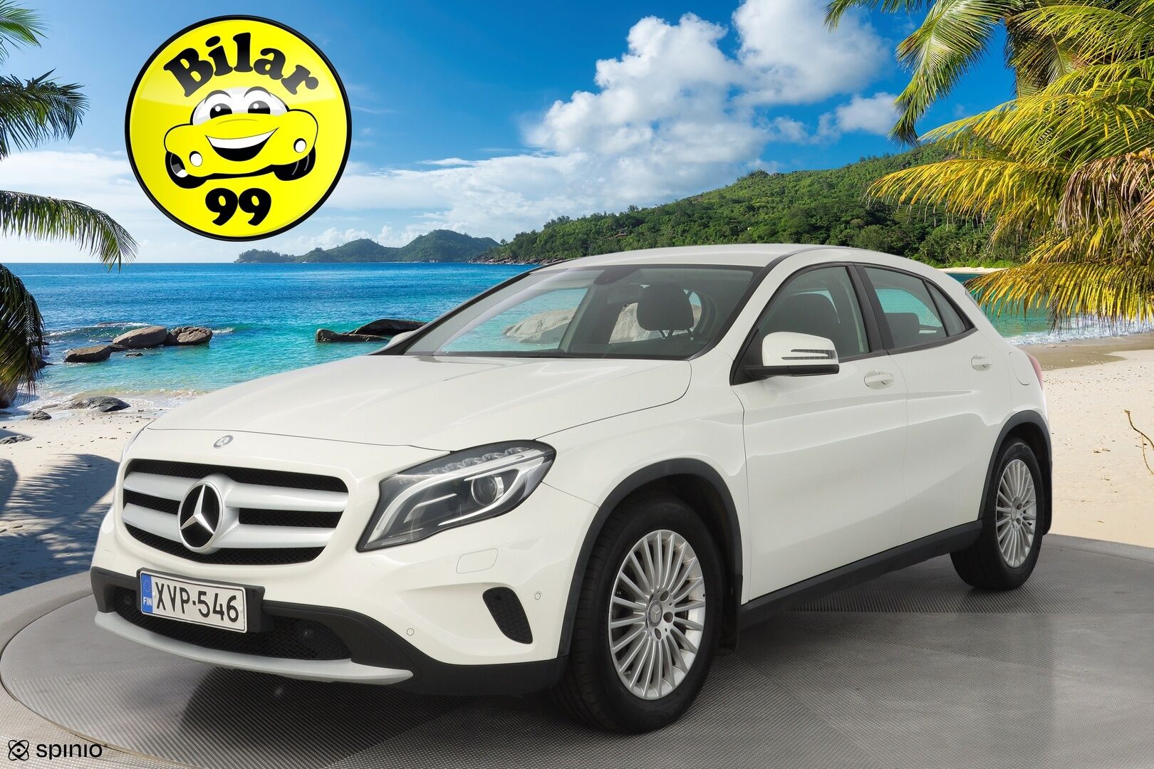 Mercedes-Benz GLA 2015 220 CDI 4Matic A  Premium Business * Koukku / Lohkoläm. / Vakkari / Bi-Xenon / Tutkat* - Suomi-Auto / Kahdet renkaat alumiinivantein!