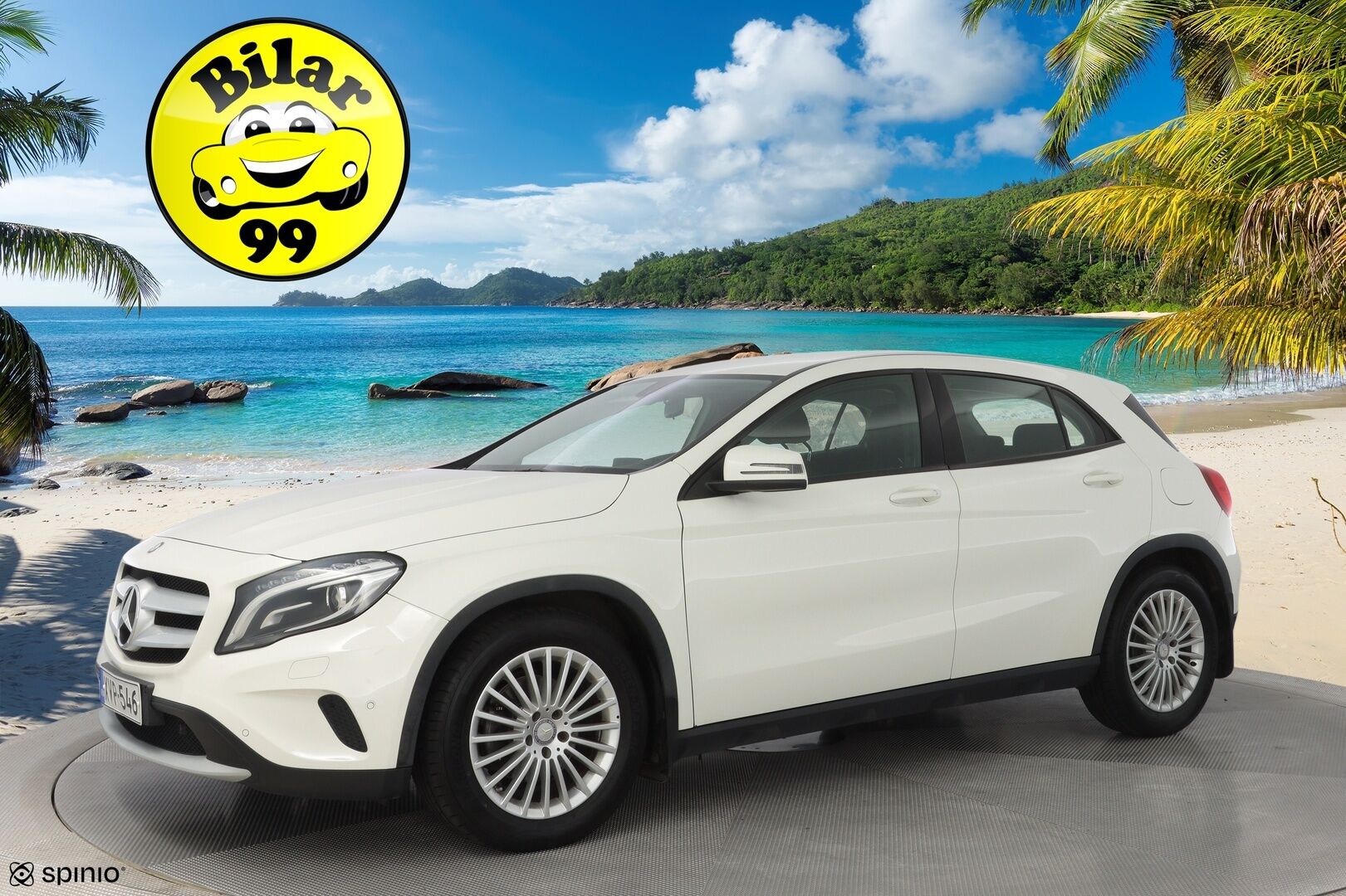 Mercedes-Benz GLA 2015 220 CDI 4Matic A  Premium Business * Koukku / Lohkoläm. / Vakkari / Bi-Xenon / Tutkat* - Suomi-Auto / Kahdet renkaat alumiinivantein! / Myydään juuri katsastettuna