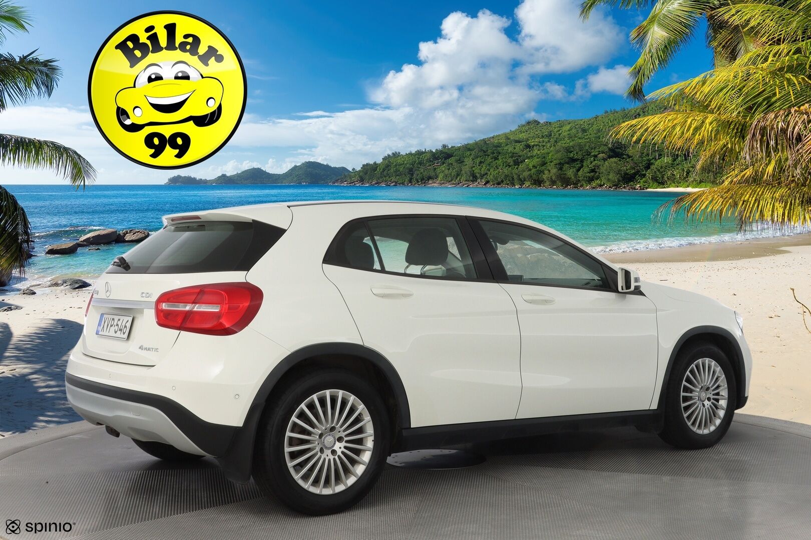 Mercedes-Benz GLA 2015 220 CDI 4Matic A  Premium Business * Koukku / Lohkoläm. / Vakkari / Bi-Xenon / Tutkat* - Suomi-Auto / Kahdet renkaat alumiinivantein! / Myydään juuri katsastettuna