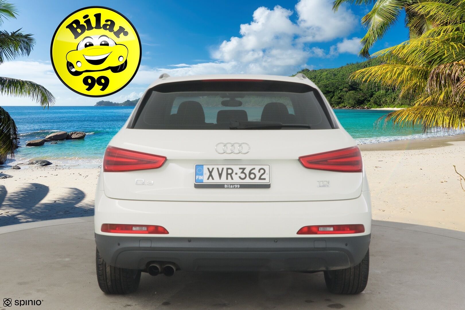 Audi Q3 2014 Business II 2,0 TDI 103 kW quattro S tronic ** Webasto / Panorama / Vakkari / Tarkemmat varusteet tulossa!* - *2x Renkaat / Suomi-auto / Juuri huollettu!* - HULLUT AVAJAISHULINAT KORKOTARJOUS 3,29 %