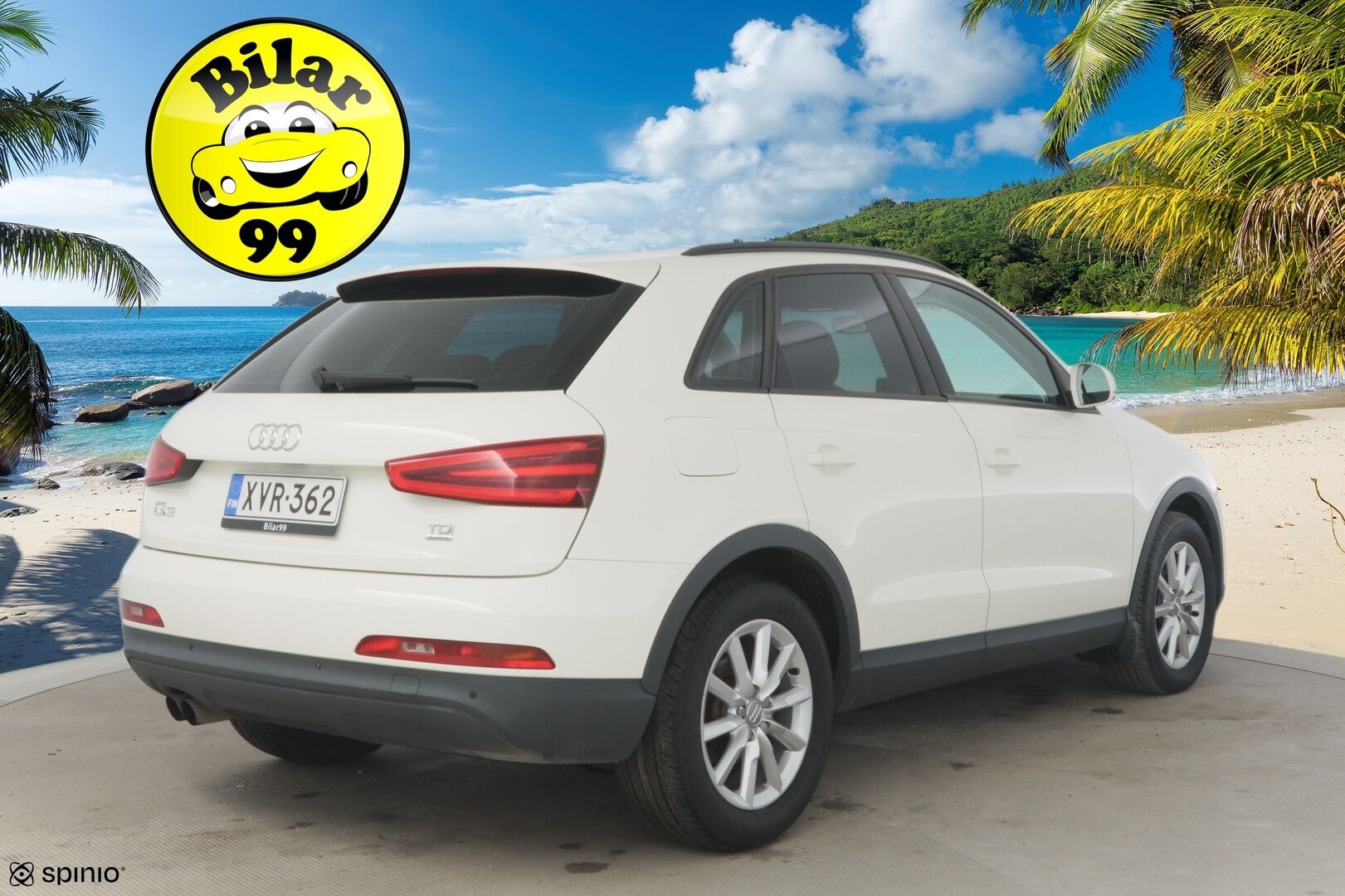 Audi Q3 2014 Business II 2,0 TDI 103 kW quattro S tronic ** Webasto / Panorama / Vakkari / Tarkemmat varusteet tulossa!* - *2x Renkaat / Suomi-auto / Juuri huollettu!* - HULLUT AVAJAISHULINAT KORKOTARJOUS 3,29 %
