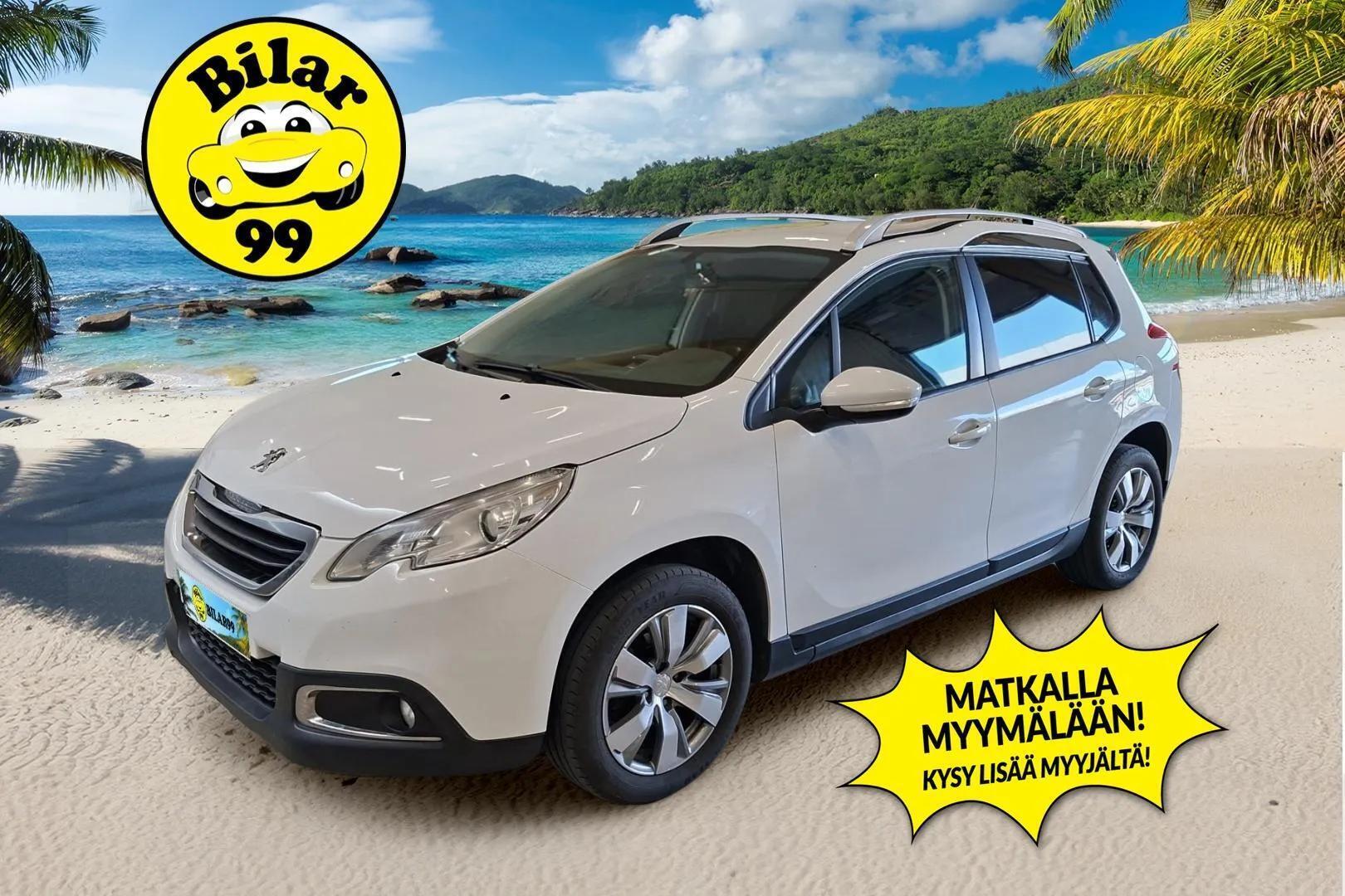 Peugeot 2008 2014 Active e-HDi 92 FAP - | Suomi- auto | Hyvin huollettu | Lohko + Sisäpistoke | Vakkari | Bluetooth | Kahdet renkaat aluvantein |