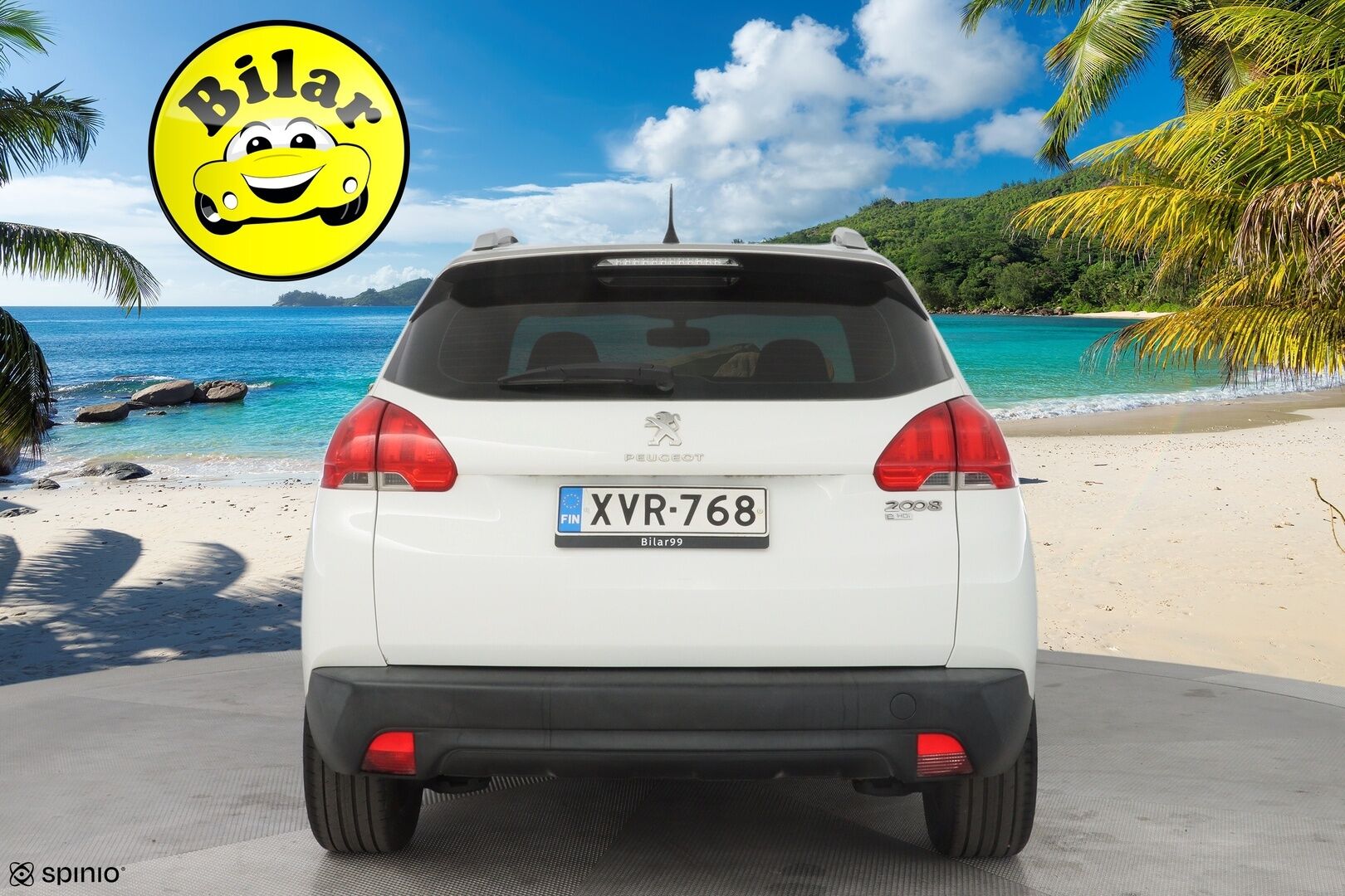 Peugeot 2008 2014 Active e-HDi 92 FAP - Suomi- auto | Hyvin huollettu | Lohko + Sisäpistoke | Vakkari | Bluetooth | Kahdet renkaat aluvantein 