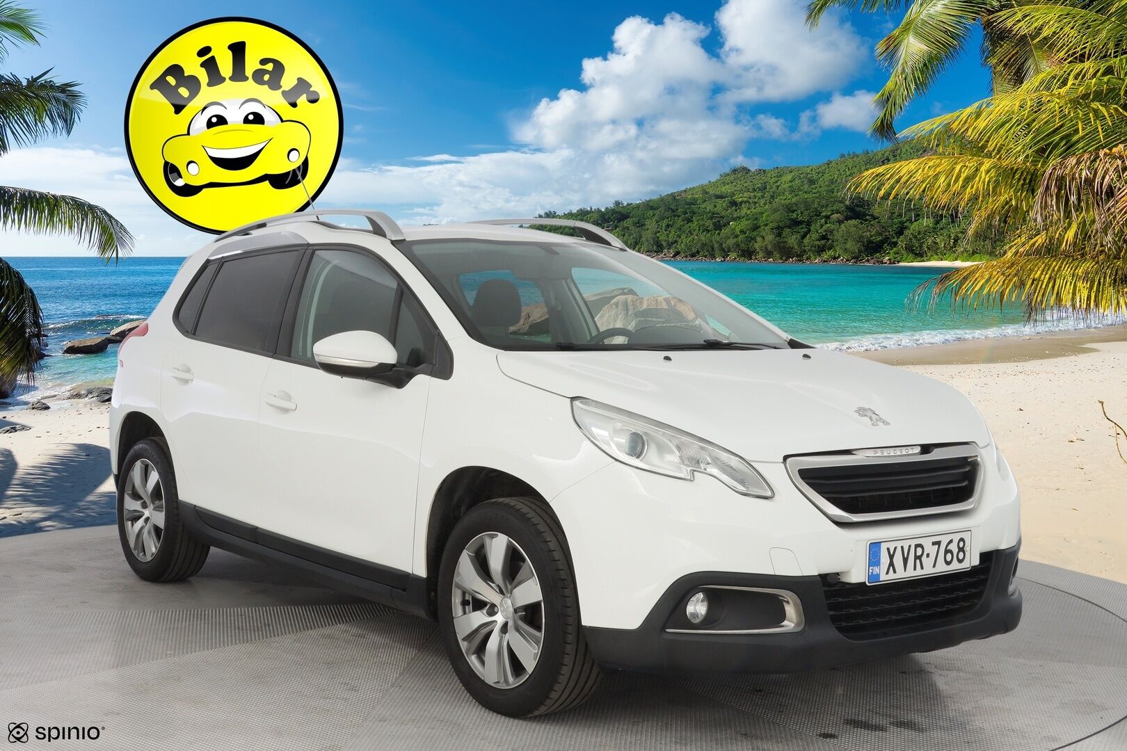 Peugeot 2008 2014 Active e-HDi 92 FAP - Suomi- auto | Hyvin huollettu | Lohko + Sisäpistoke | Vakkari | Bluetooth | Kahdet renkaat aluvantein 