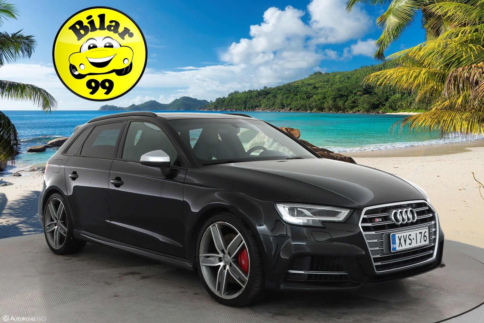 Audi S3 2017 Sportback 2,0 TFSI 228 kW quattro S tronic *Digimittaristo / Bang&Olufsen / Kattoluukku / Matrix / Sporttinahat* - 3,99 % KORKOTARJOUS TÄHÄN AUTOON - Huippuvarusteet! / P-Kamera / Navi