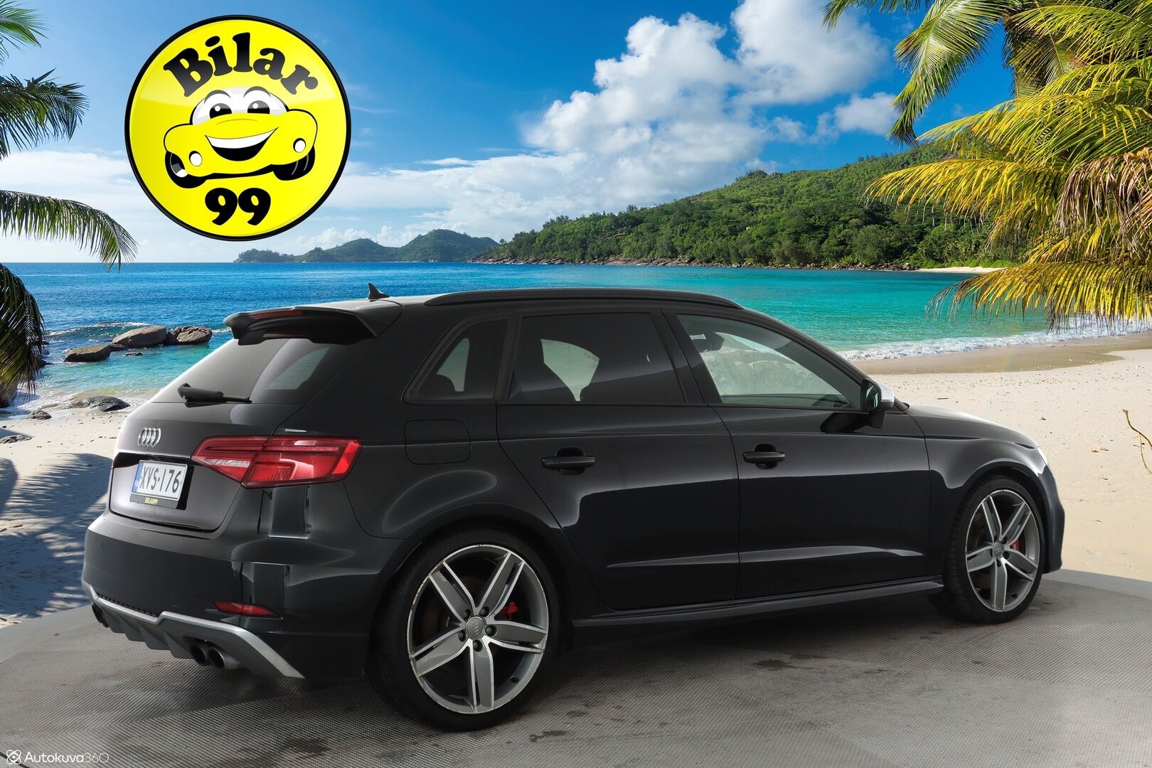 Audi S3 2017 Sportback 2,0 TFSI 228 kW quattro S tronic *Digimittaristo / Bang&Olufsen / Kattoluukku / Matrix / Sporttinahat* - 3,99 % KORKOTARJOUS TÄHÄN AUTOON - Huippuvarusteet! / P-Kamera / Navi