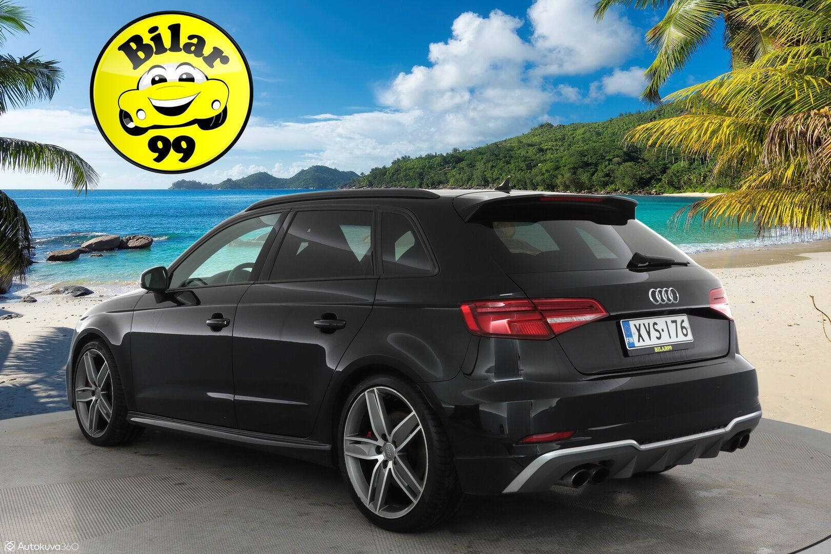 Audi S3 2017 Sportback 2,0 TFSI 228 kW quattro S tronic *Digimittaristo / Bang&Olufsen / Kattoluukku / Matrix / Sporttinahat* - 3,99 % KORKOTARJOUS TÄHÄN AUTOON - Huippuvarusteet! / P-Kamera / Navi