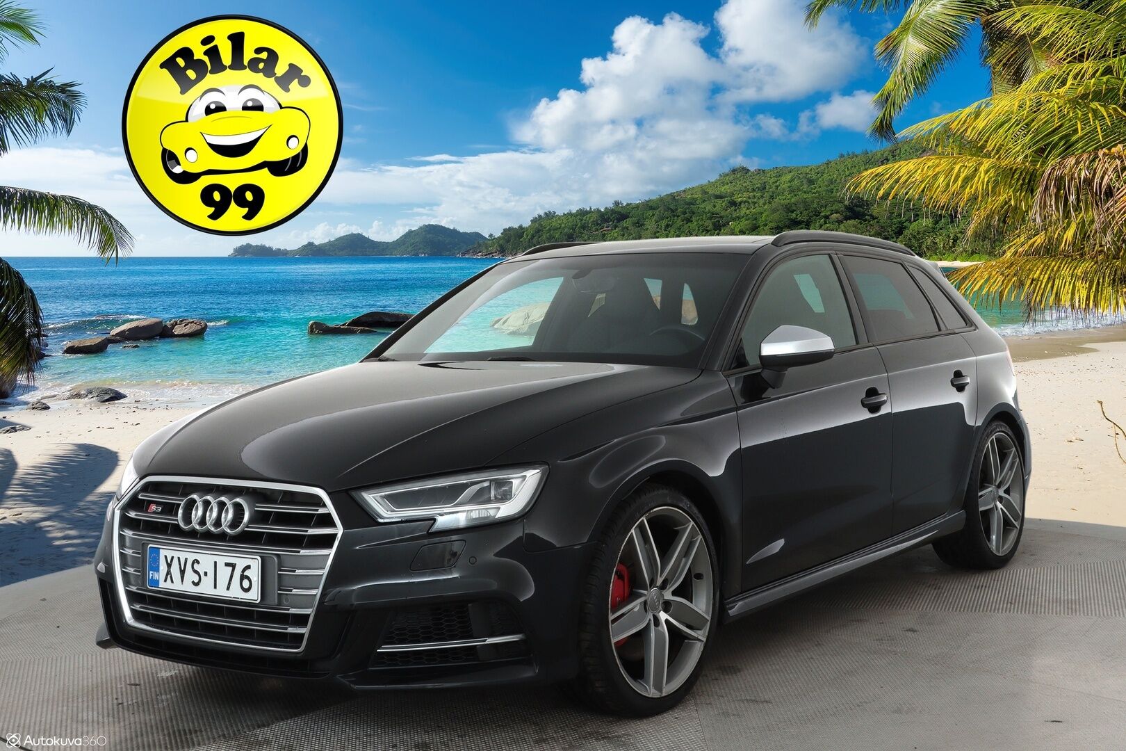 Audi S3 2017 Sportback 2,0 TFSI 228 kW quattro S tronic *Digimittaristo / Bang&Olufsen / Kattoluukku / Matrix / Sporttinahat* - 3,99 % KORKOTARJOUS TÄHÄN AUTOON - Huippuvarusteet! / P-Kamera / Navi