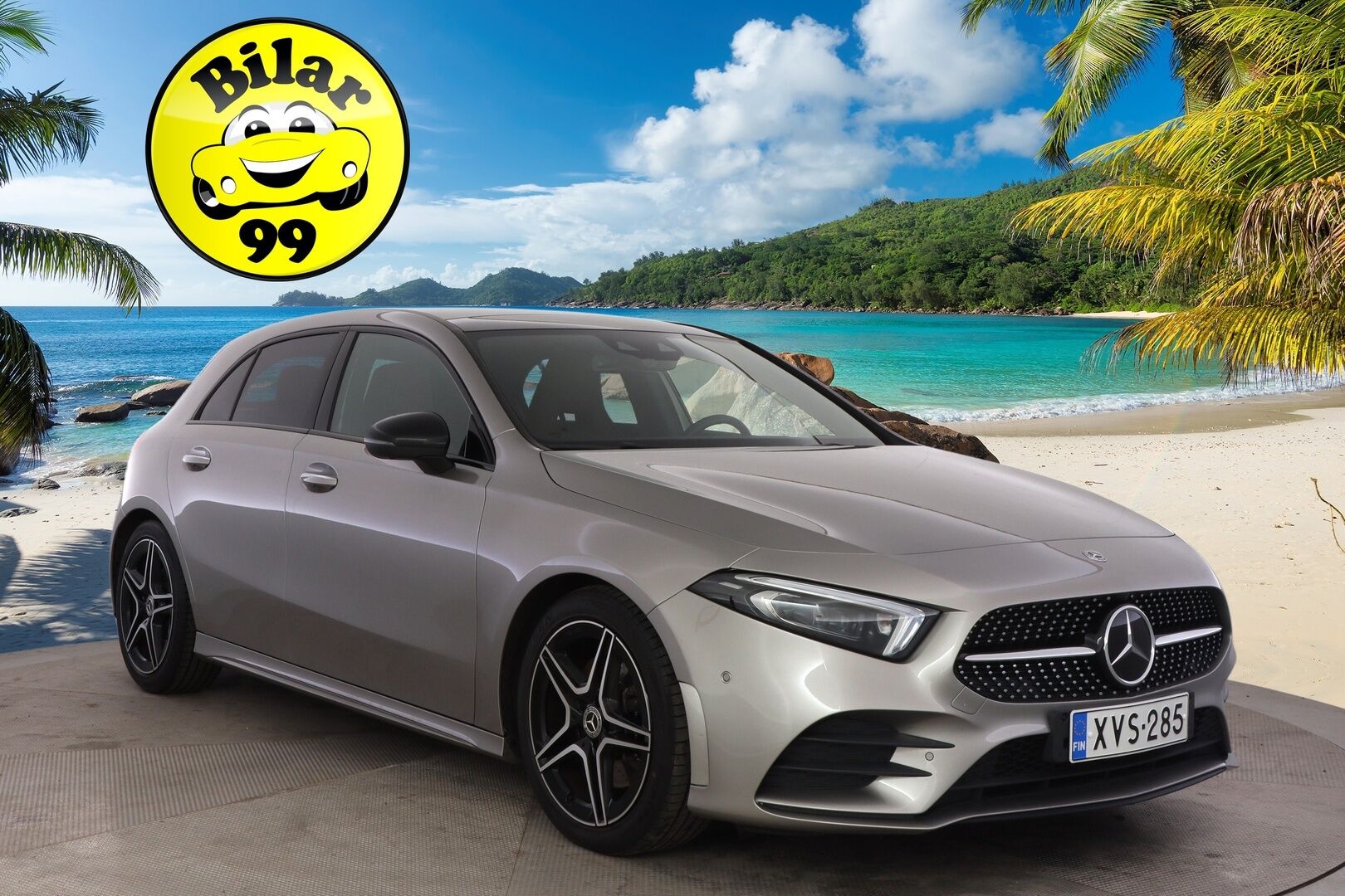 Mercedes-Benz A 2019 220 4Matic A Business AMG * Distronic+ / Ambient / Multibeam / 360 / Panorama / Muistipenkit / Widescreen* - JUURI SAAPUNUT *Kattavat varusteet / Näyttävä / Käytännöllinen*