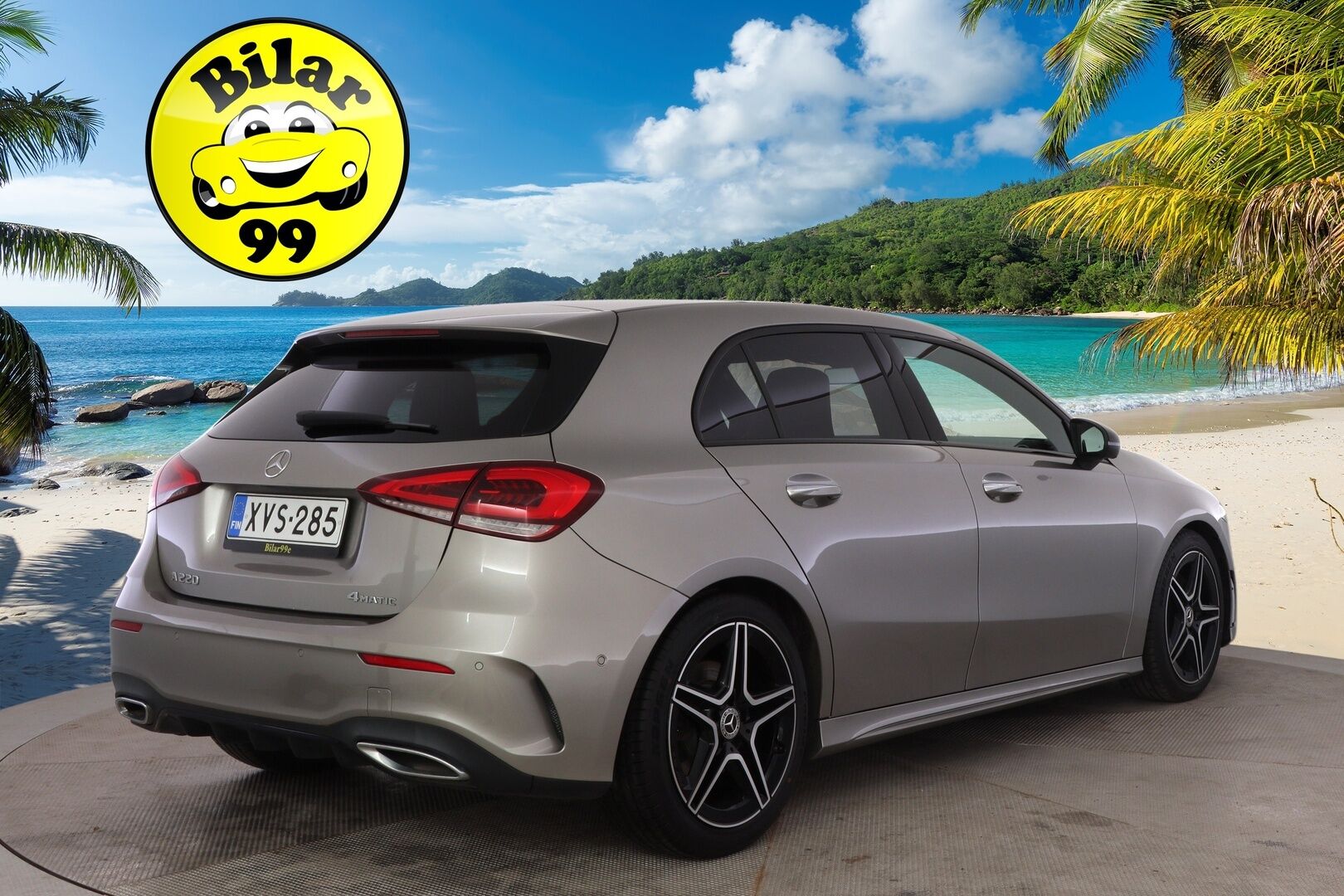 Mercedes-Benz A 2019 220 4Matic A Business AMG * Distronic+ / Ambient / Multibeam / 360 / Panorama / Muistipenkit / Widescreen* - JUURI SAAPUNUT *Kattavat varusteet / Näyttävä / Käytännöllinen*