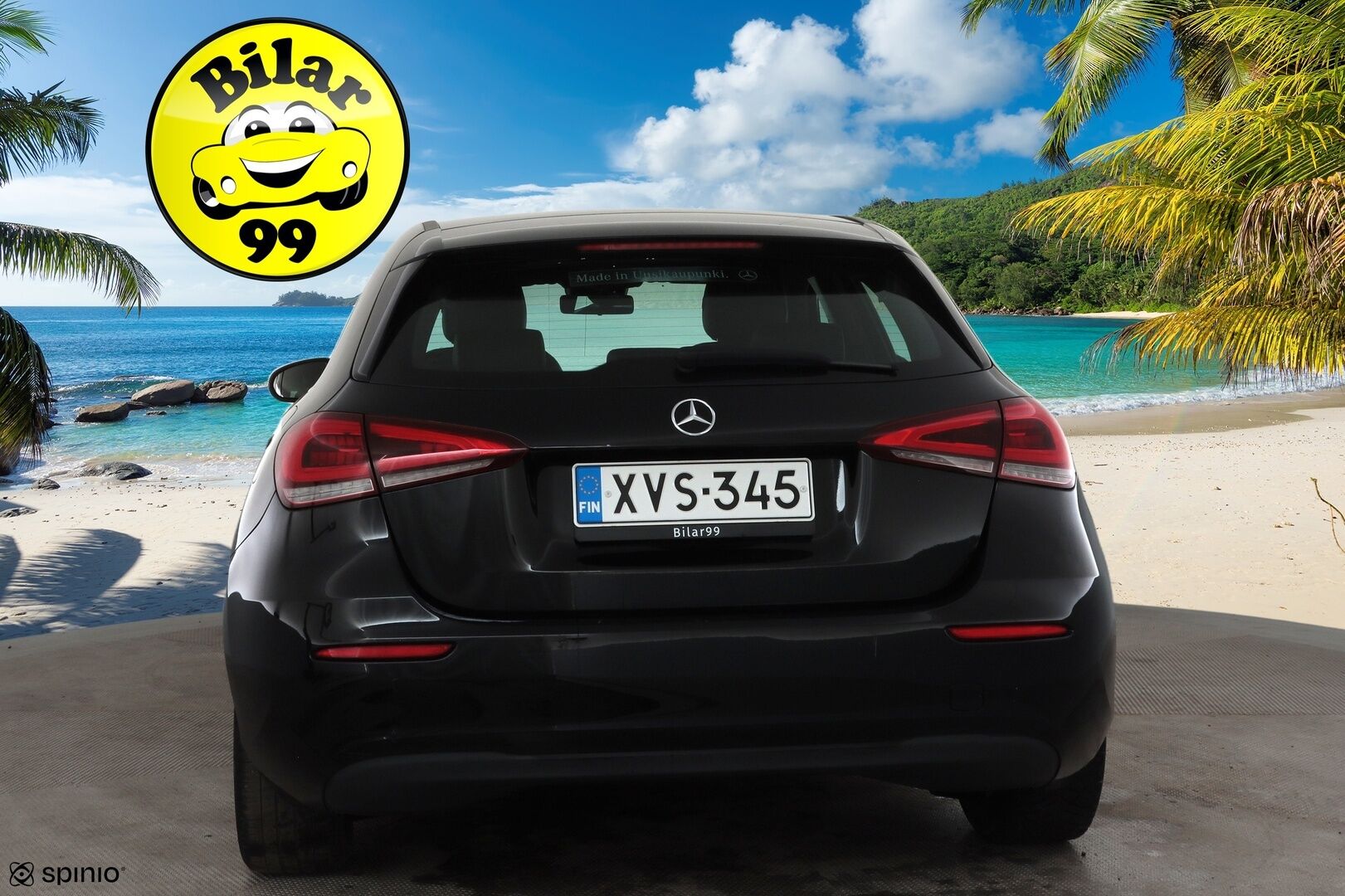 Mercedes-Benz A 2019 180 A Business Style * LED- High Performance / P.Kamera / Sportpenkit / Digimittaristo / Lohkolämmitin / Vakkari * - Suomi-auto / Kahdet renkaat - HULLUT JOULUT KORKOTARJOUS 2,49% 