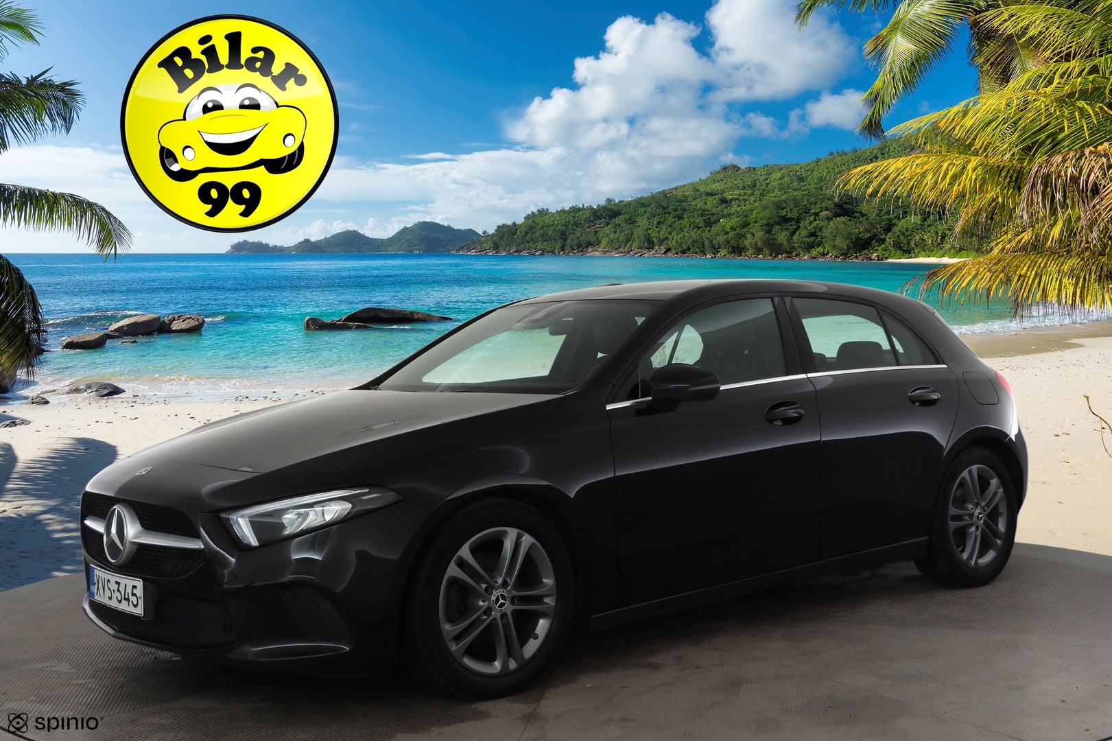 Mercedes-Benz A 2019 180 A Business Style * LED- High Performance / P.Kamera / Sportpenkit / Digimittaristo / Lohkolämmitin / Vakkari * - Suomi-auto / Kahdet renkaat - HULLUT JOULUT KORKOTARJOUS 2,49% 