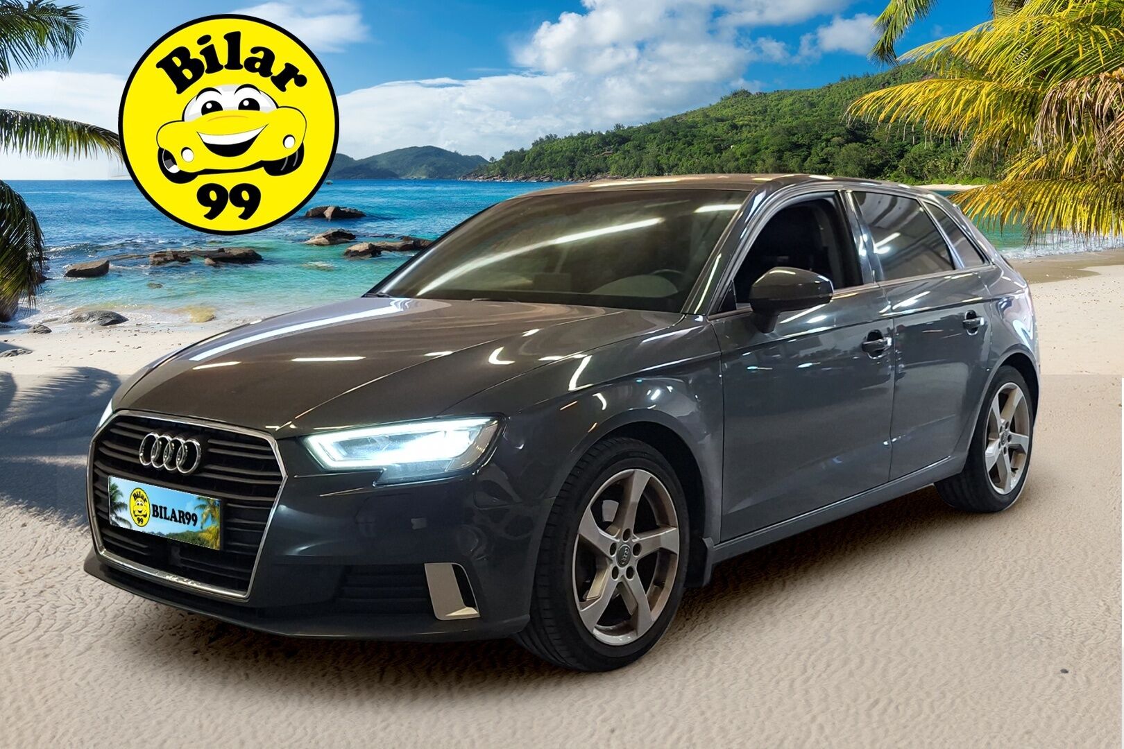 Audi A3 2019 Sportback Pro Business Sport 35 TFSI 110 kW S tronic - ACC | Side Assist | Nahkasisusta | Sporttipenkit | Apple CarPlay | 