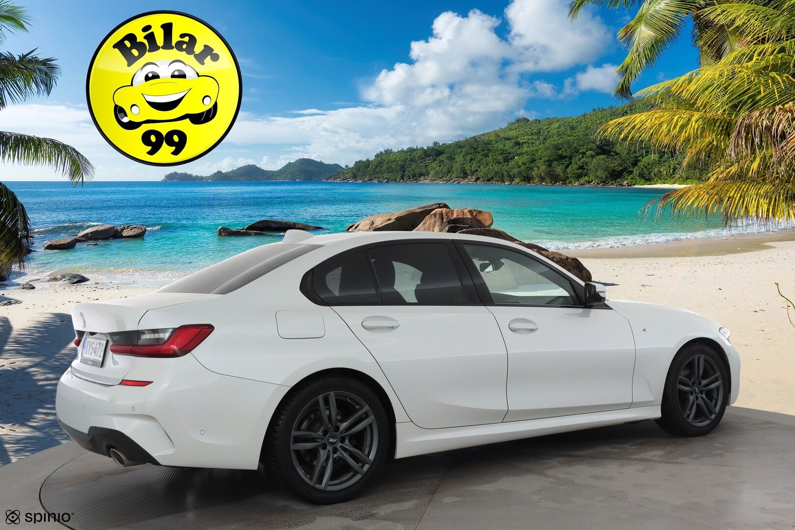 BMW 320 2020 G20 Sedan 320d A xDrive Launch Edition M Sport * ACC / HUD / Laser Light / 360° / Webasto / H&K / Koukku / Muistipenkki * - Adaptiivinen M Sport alusta / Display Key / Sporttinahat / Suomi-auto / Kahdet renkaat aluvanteilla / Supervarusteet