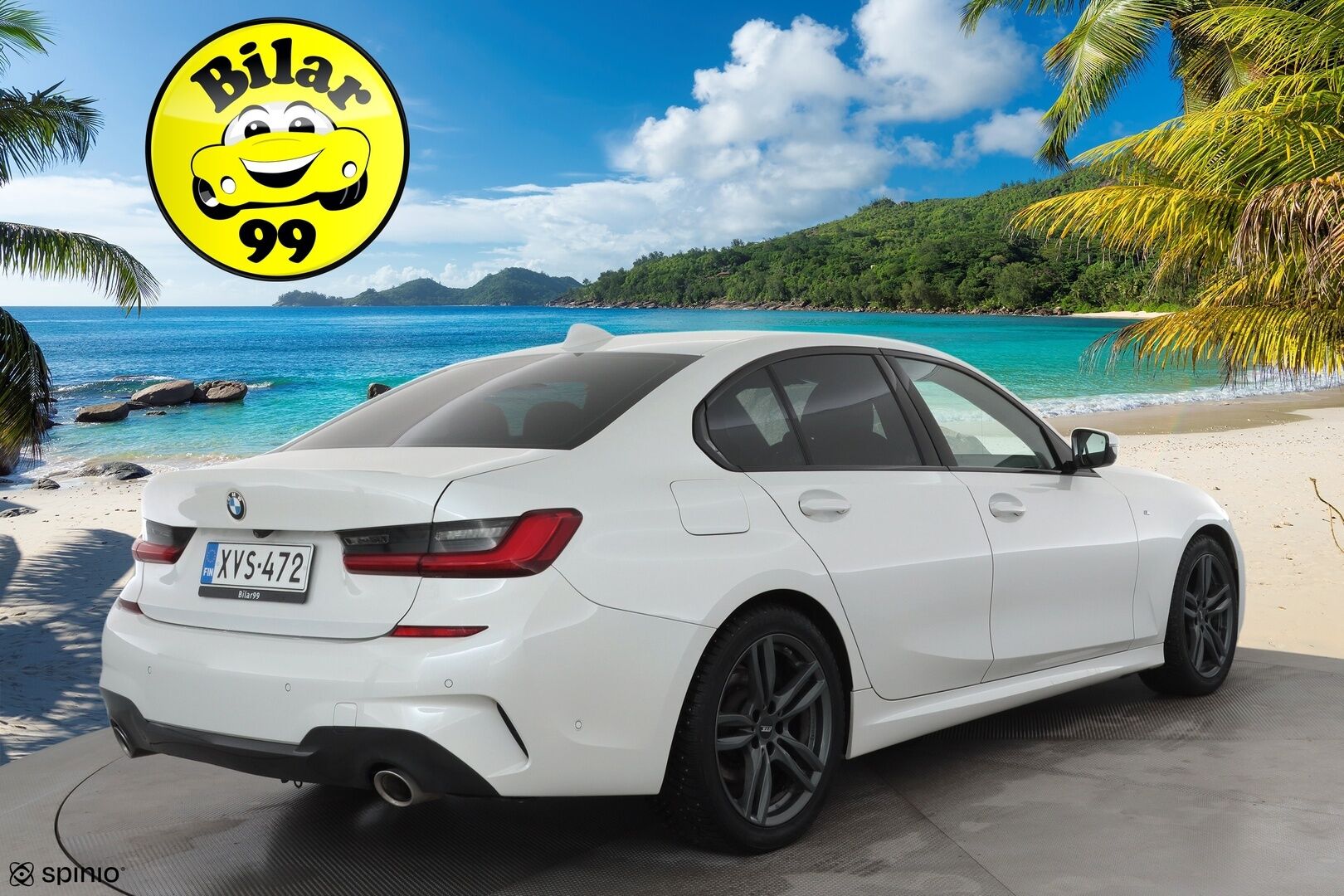 BMW 320 2020 G20 Sedan 320d A xDrive Launch Edition M Sport * ACC / HUD / Laser Light / 360° / Webasto / H&K / Koukku / Muistipenkki * - Adaptiivinen M Sport alusta / Display Key / Sporttinahat / Suomi-auto / Kahdet renkaat aluvanteilla / Supervarusteet