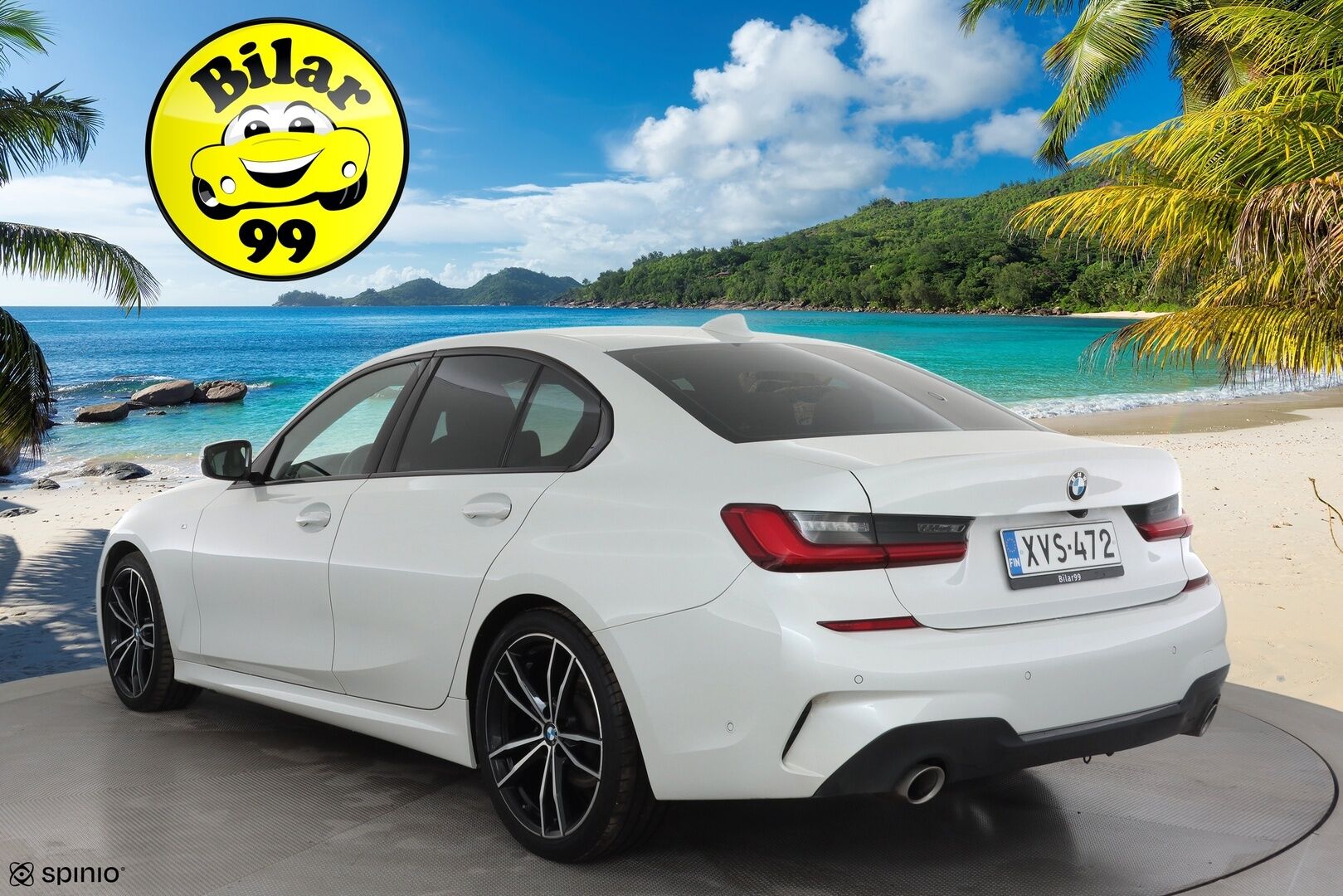 BMW 320 2020 G20 Sedan 320d A xDrive Launch Edition M Sport * ACC / HUD / Laser Light / 360° / Webasto / H&K / Koukku / Muistipenkki * - Adaptiivinen M Sport alusta / Display Key / Sporttinahat / Suomi-auto / Kahdet renkaat aluvanteilla / Supervarusteet