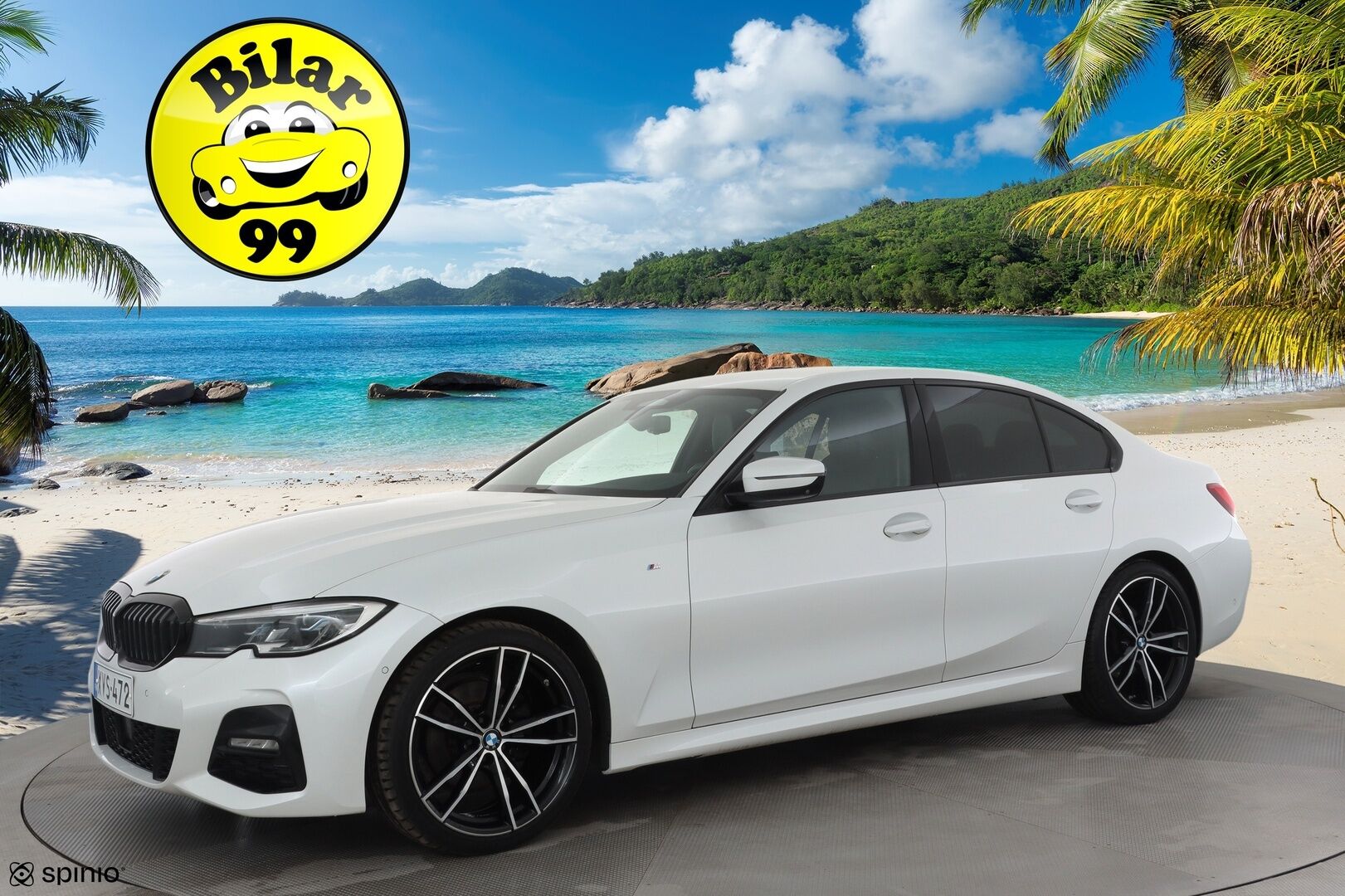 BMW 320 2020 G20 Sedan 320d A xDrive Launch Edition M Sport * ACC / HUD / Laser Light / 360° / Webasto / H&K / Koukku / Muistipenkki * - Adaptiivinen M Sport alusta / Display Key / Sporttinahat / Suomi-auto / Kahdet renkaat aluvanteilla / Supervarusteet