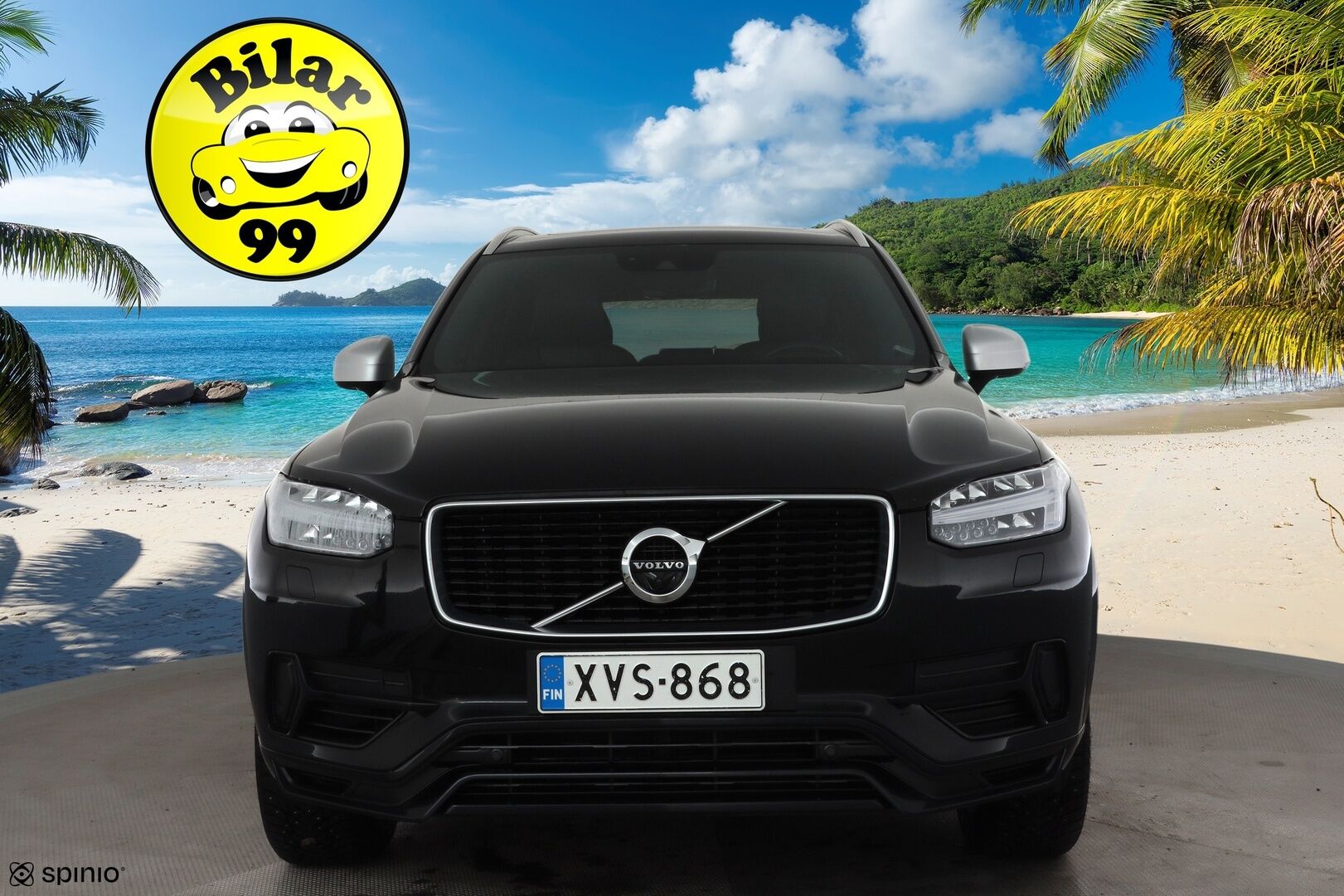 Volvo XC90 2019 T8 R-Design 7-P * ACC / HUD / 360° / Panorama / Full LED / Muistipenkit hieronnalla / Koukku / Webasto / Navi / H&K * - Ilmastoidut nahat / KeylessGo / Merkkihuollettu / Huippuvarusteet - HULLUT JOULUT KORKOTARJOUS 2,49% 