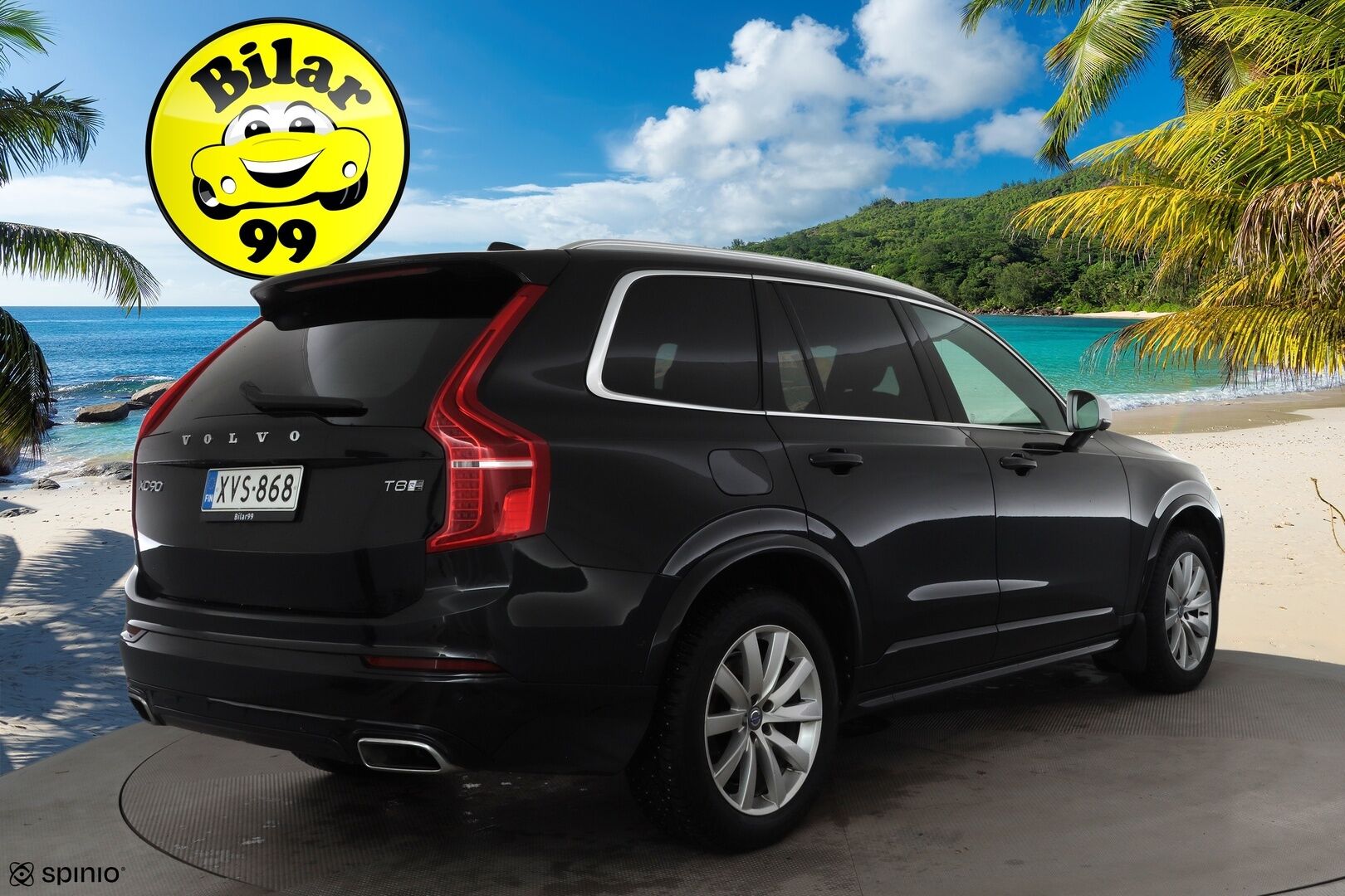 Volvo XC90 2019 T8 R-Design 7-P * ACC / HUD / 360° / Panorama / Full LED / Muistipenkit hieronnalla / Koukku / Webasto / Navi / H&K * - Ilmastoidut nahat / KeylessGo / Merkkihuollettu / Huippuvarusteet - HULLUT JOULUT KORKOTARJOUS 2,49% 