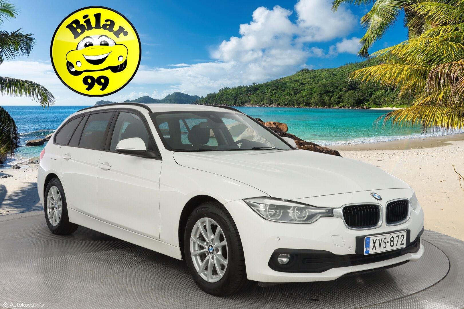 BMW 318 2016 F31 Touring d A Business *Adapt. LED / Sähköluukku / Navi / Vakkari*
