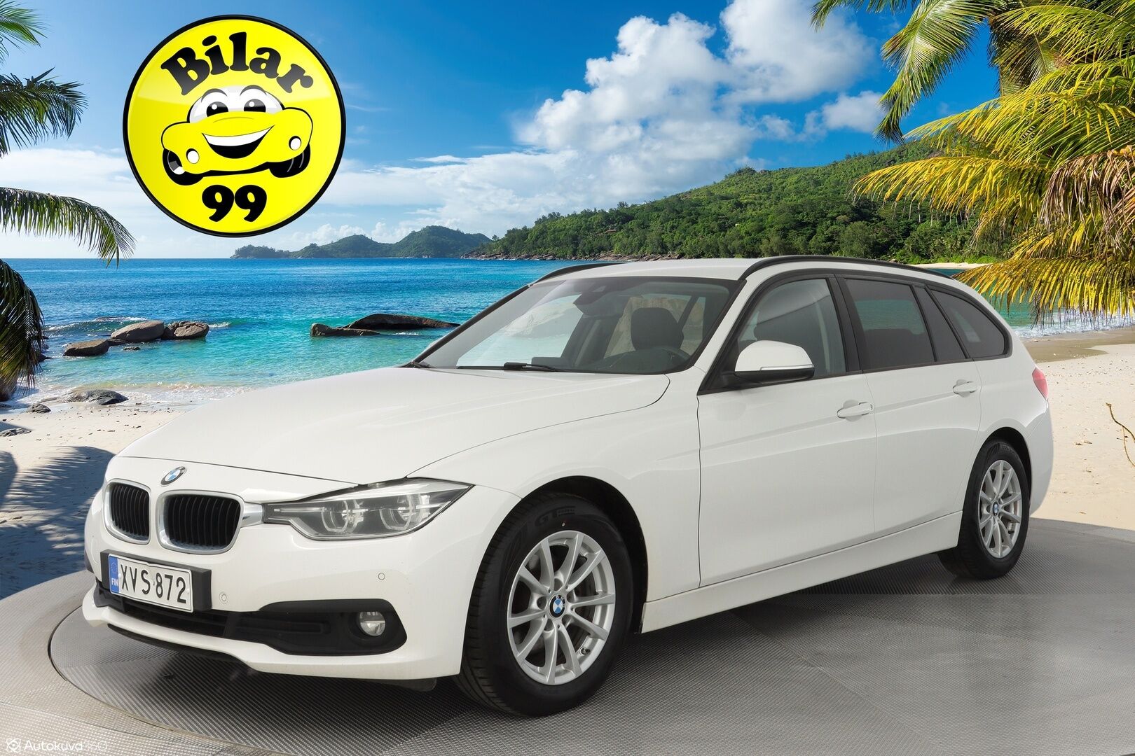 BMW 318 2016 F31 Touring d A Business *Adapt. LED / Sähköluukku / Navi / Vakkari*