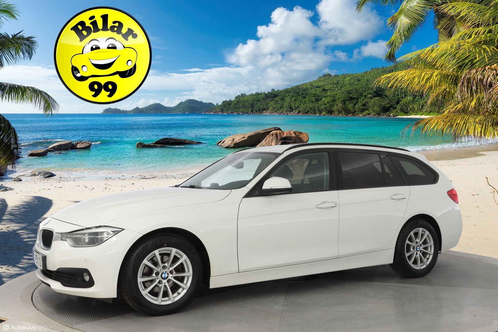 BMW 318 2016 F31 Touring d A Business *Adapt. LED / Sähköluukku / Navi / Vakkari*