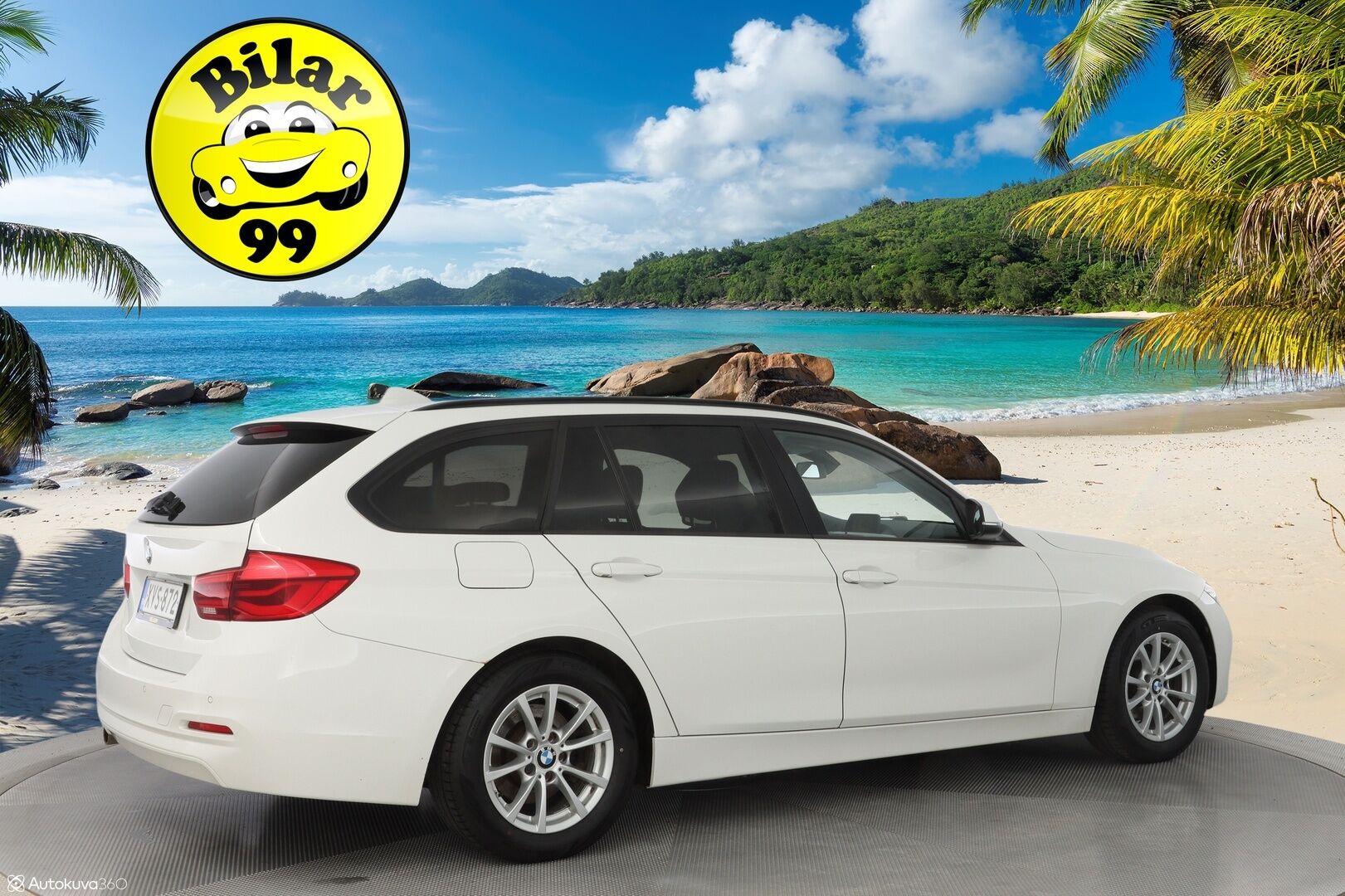 BMW 318 2016 F31 Touring d A Business *Adapt. LED / Sähköluukku / Navi / Vakkari*