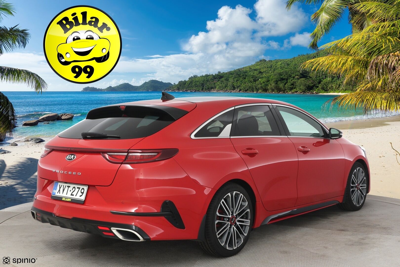 Kia ProCeed 2019 1,6 T-GDI ISG 204hv GT Business Premium SB DCT A/T EcoDynamics / ACC / JBL / Panorama / Muistipenkki* - 2xRenkaat / Särmä huoltohistoria / Näyttävä*