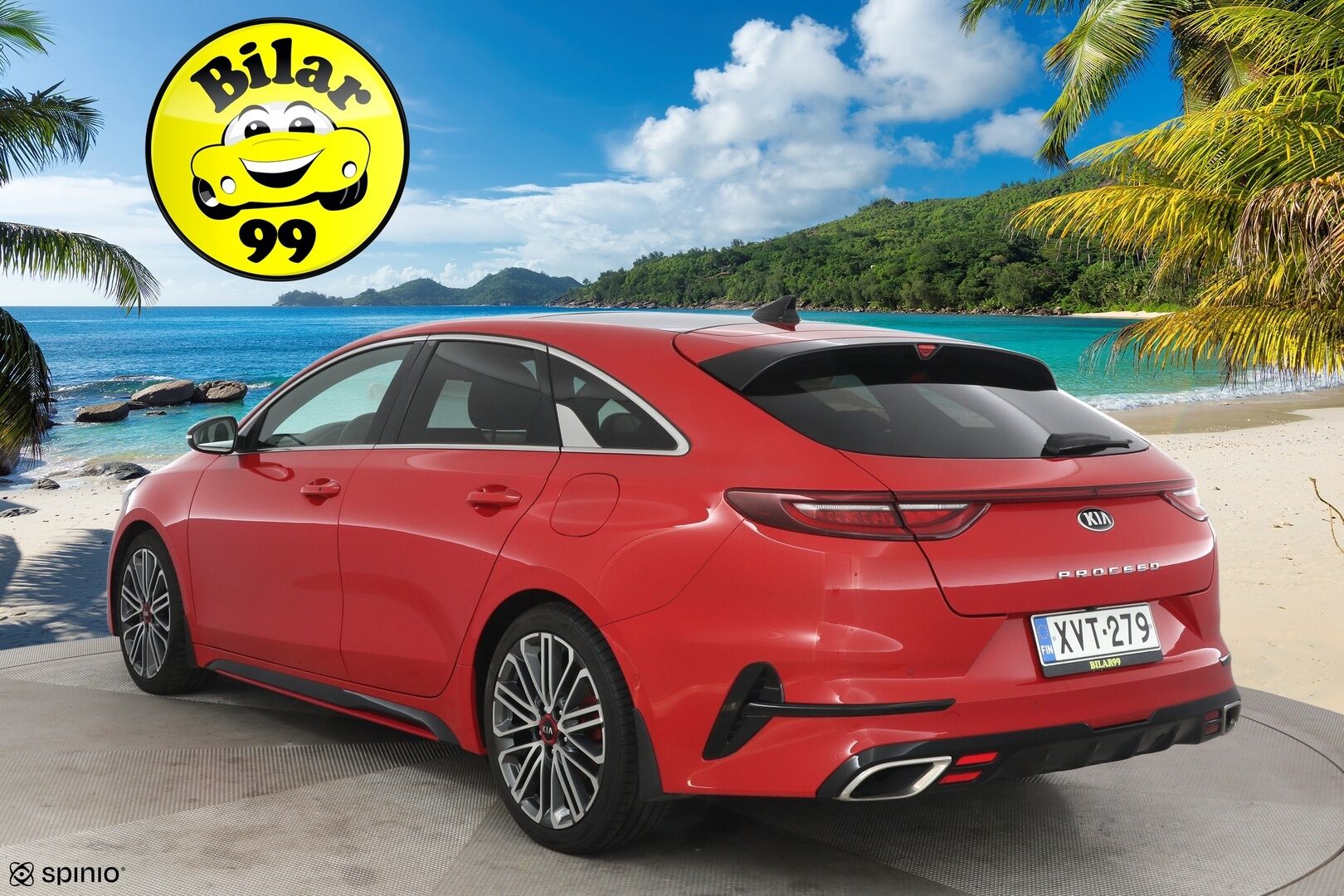 Kia ProCeed 2019 1,6 T-GDI ISG 204hv GT Business Premium SB DCT A/T EcoDynamics / ACC / JBL / Panorama / Muistipenkki* - 2xRenkaat / Särmä huoltohistoria / Näyttävä*