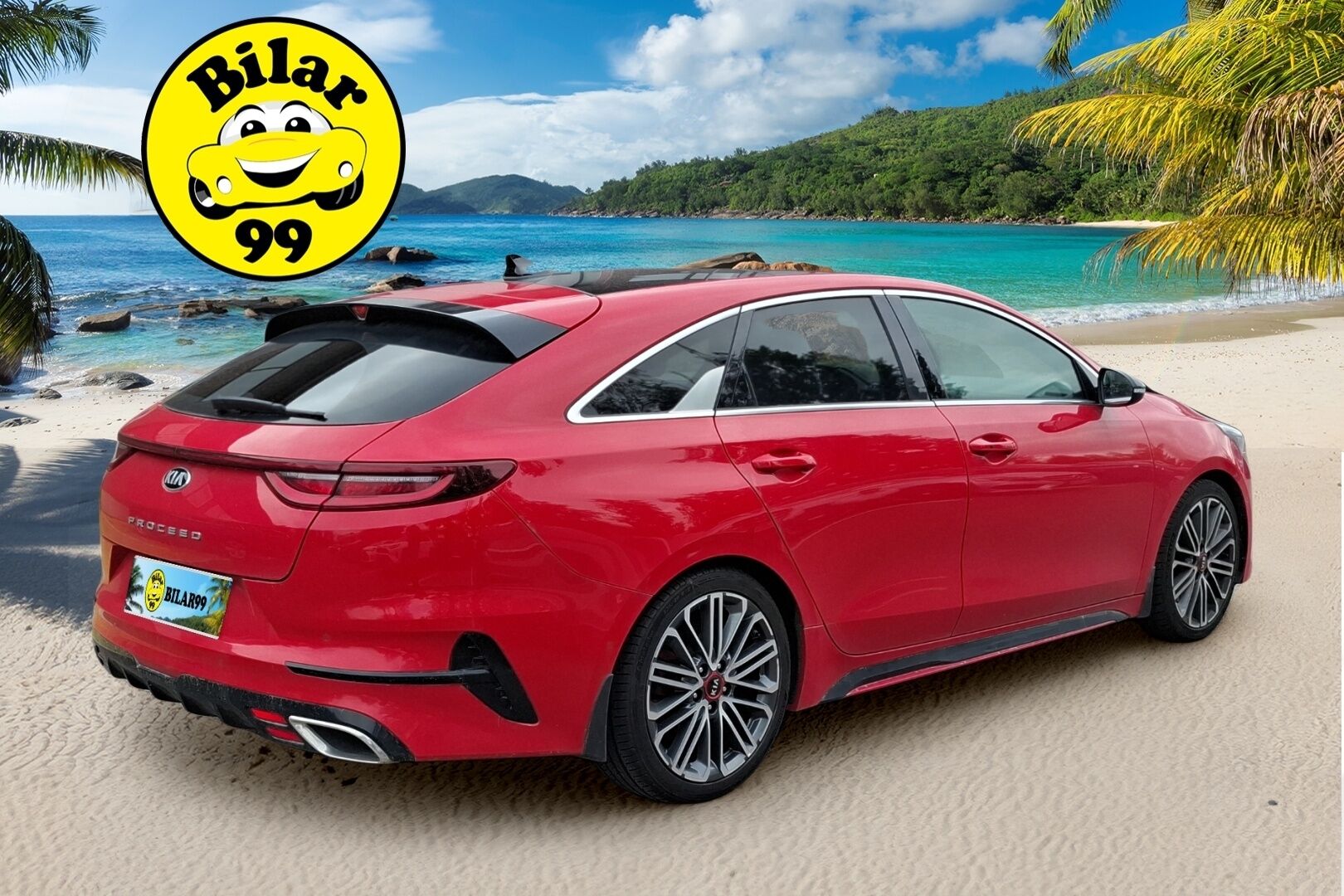 Kia ProCeed 2019 1,6 T-GDI ISG 204hv GT Business Premium SB DCT A/T EcoDynamics / ACC / JBL / Panorama / Muistipenkki* - 2xRenkaat / Särmä huoltohistoria / Näyttävä*