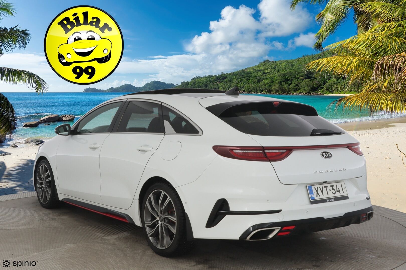 Kia ProCeed 2019 1,6 T-GDI ISG 204hv GT Business Premium SB DCT A/T EcoDynamics* ACC / JBL / BLIS / Panorama / Lohko / P-kamera / Navi* - *Törkykamat / Nahka-alcantara / Muistipenkki / Ratinlämmitin / KeyLess / Ambient / LED / 2x Renkaat*