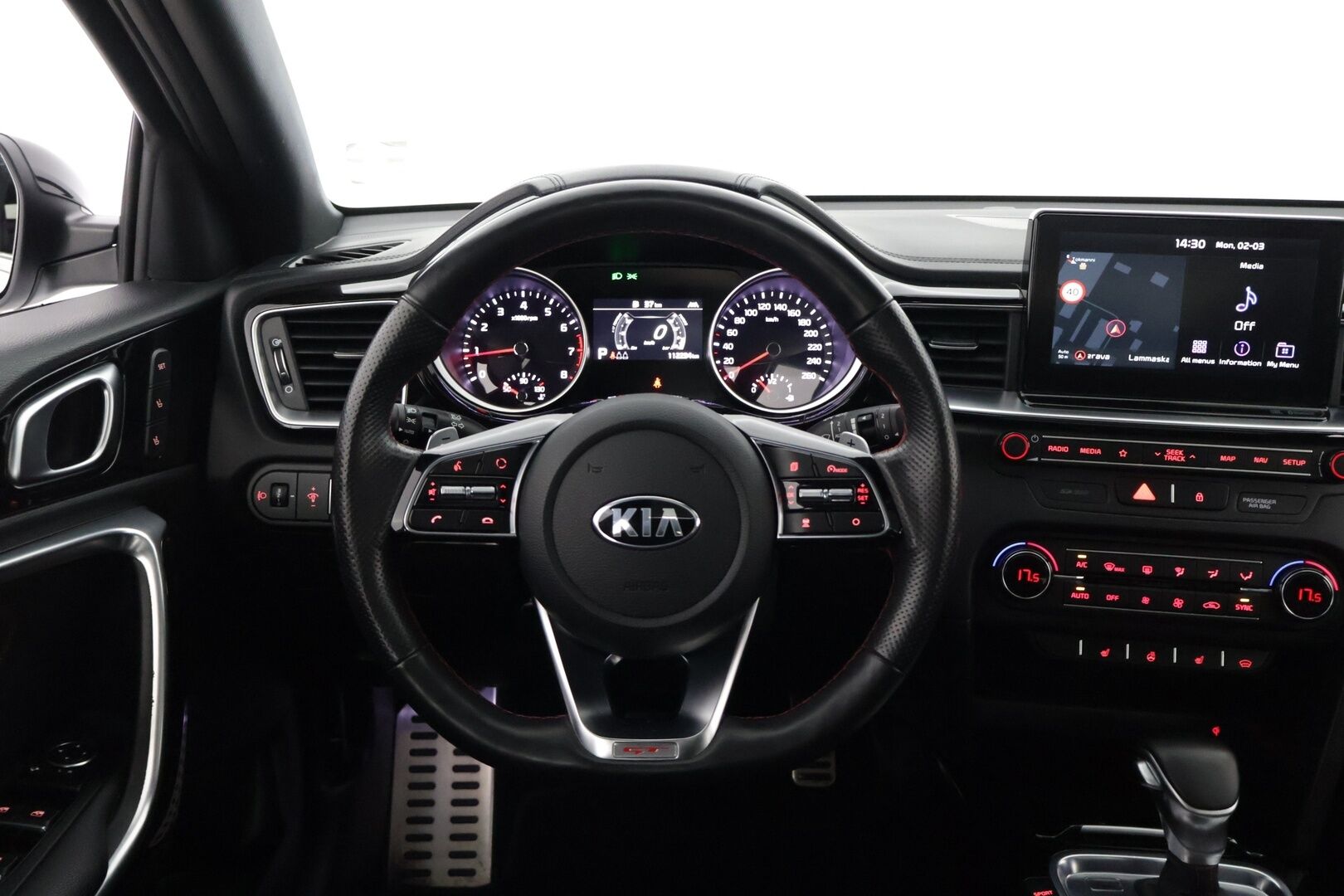 Kia ProCeed 2019 1,6 T-GDI ISG 204hv GT Business Premium SB DCT A/T EcoDynamics* ACC / JBL / BLIS / Panorama / Lohko / P-kamera / Navi* - *Törkykamat / Nahka-alcantara / Muistipenkki / Ratinlämmitin / KeyLess / Ambient / LED / 2x Renkaat*