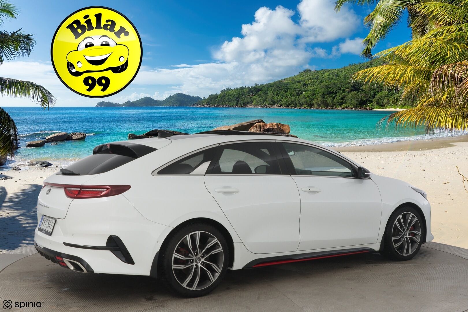 Kia ProCeed 2019 1,6 T-GDI ISG 204hv GT Business Premium SB DCT A/T EcoDynamics* ACC / JBL / BLIS / Panorama / Lohko / P-kamera / Navi* - *Törkykamat / Nahka-alcantara / Muistipenkki / Ratinlämmitin / KeyLess / Ambient / LED / 2x Renkaat*