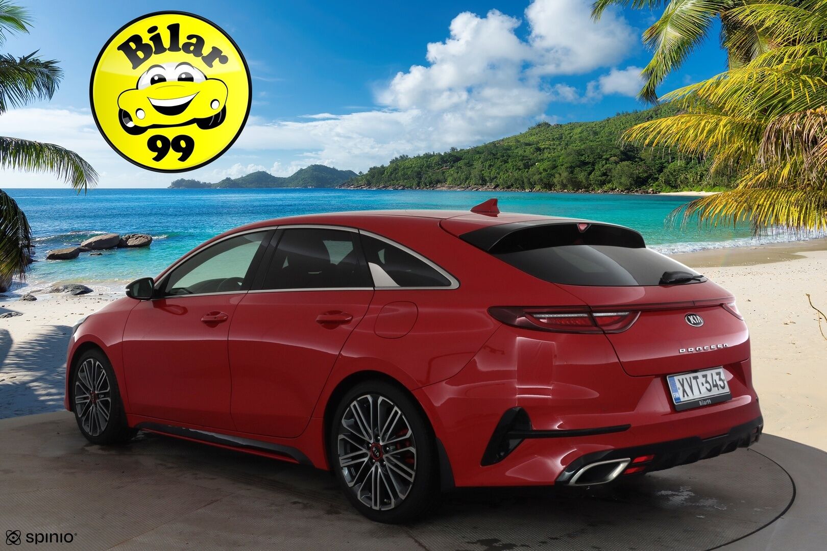 Kia ProCeed 2019 1,6 T-GDI ISG 204hv GT Business Premium SB DCT A/T EcoDynamics * ACC / P.kamera / JBL / Muistipenkki * - Suomi-auto / Kahdet renkaat aluvanteilla / Hyvät varusteet