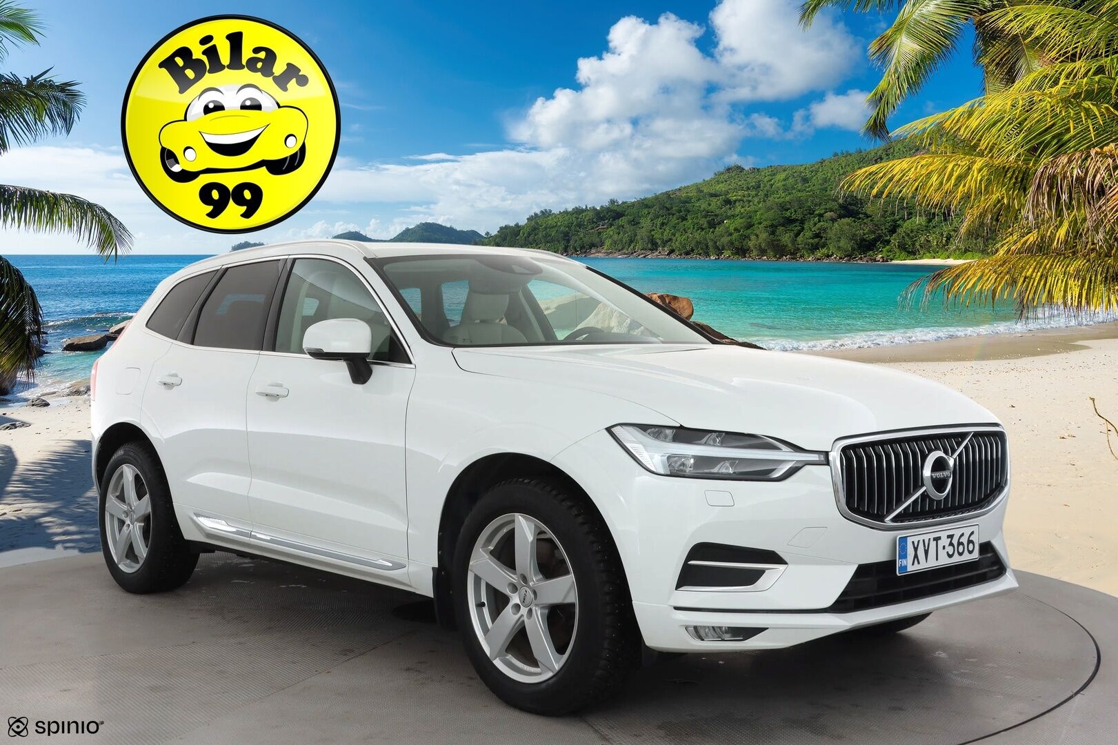 Volvo XC60 2019 D4 AWD Business Inscription aut * Webasto / Koukku / ACC / Full-LED / P.Kamera / Sportpenkki Muistilla / Navi * - Kahdet renkaat aluvanteilla / Suomi-auto