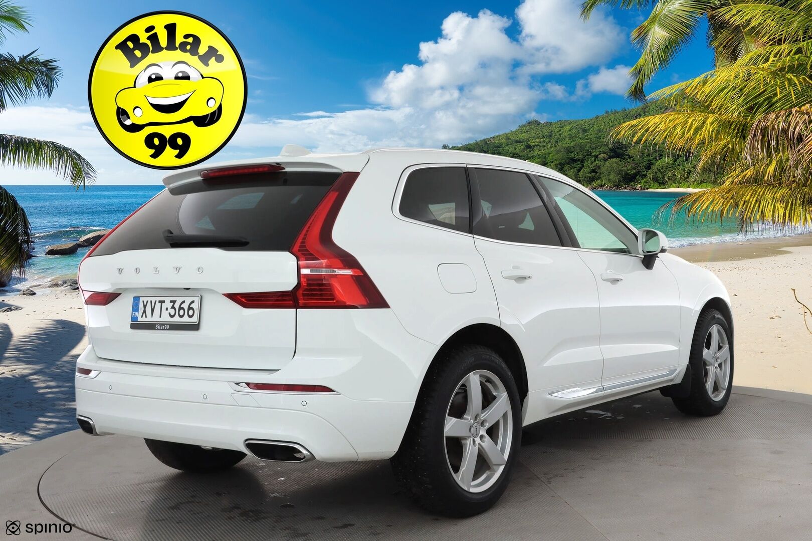 Volvo XC60 2019 D4 AWD Business Inscription aut * Webasto / Koukku / ACC / Full-LED / P.Kamera / Sportpenkki Muistilla / Navi * - Kahdet renkaat aluvanteilla / Suomi-auto