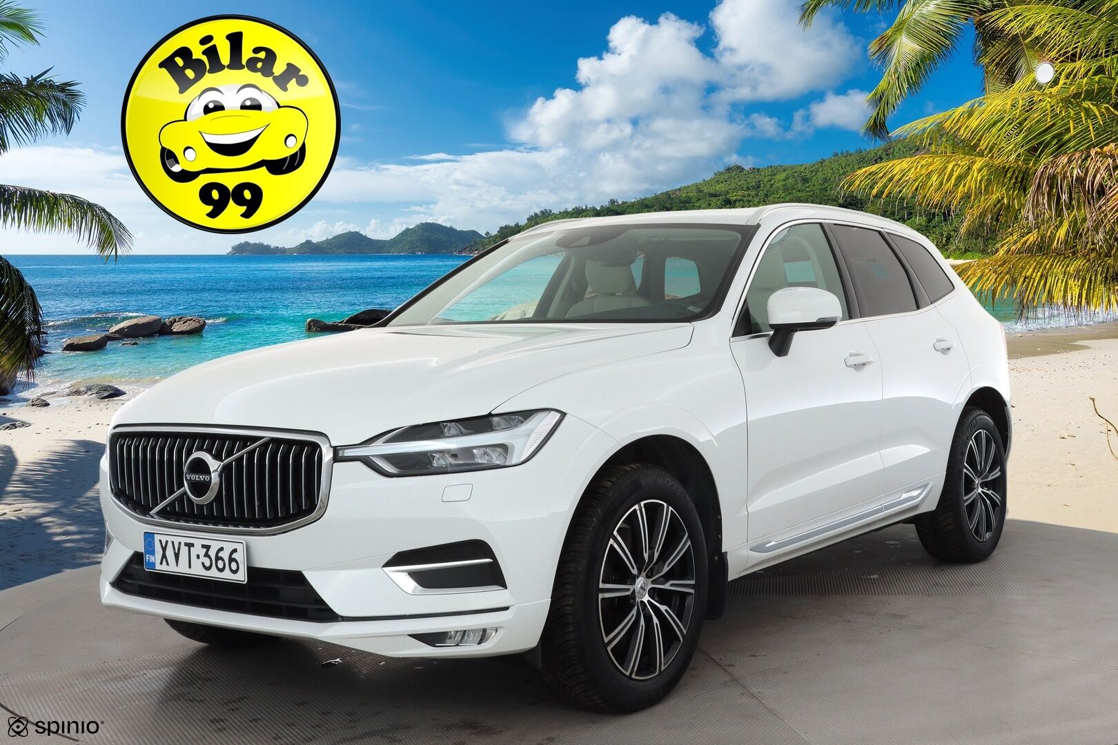 Volvo XC60 2019 D4 AWD Business Inscription aut * Webasto / Koukku / ACC / Full-LED / P.Kamera / Sportpenkki Muistilla / Navi * - Kahdet renkaat aluvanteilla / Suomi-auto