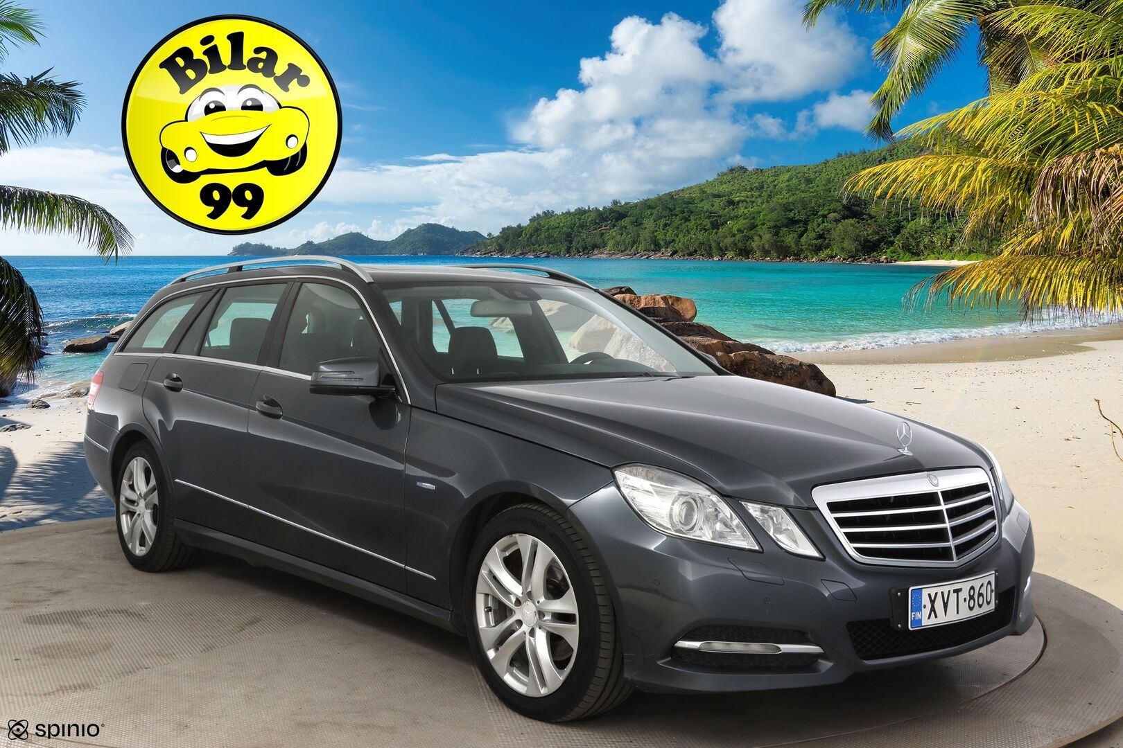 Mercedes-Benz E 2011 E 220 CDI Farmari * Webasto / Ortopedit / Navigointi / P.tutkat / Vakionopeudensäädin * - Maltillisilla kilometreillä oleva Johtotähti!