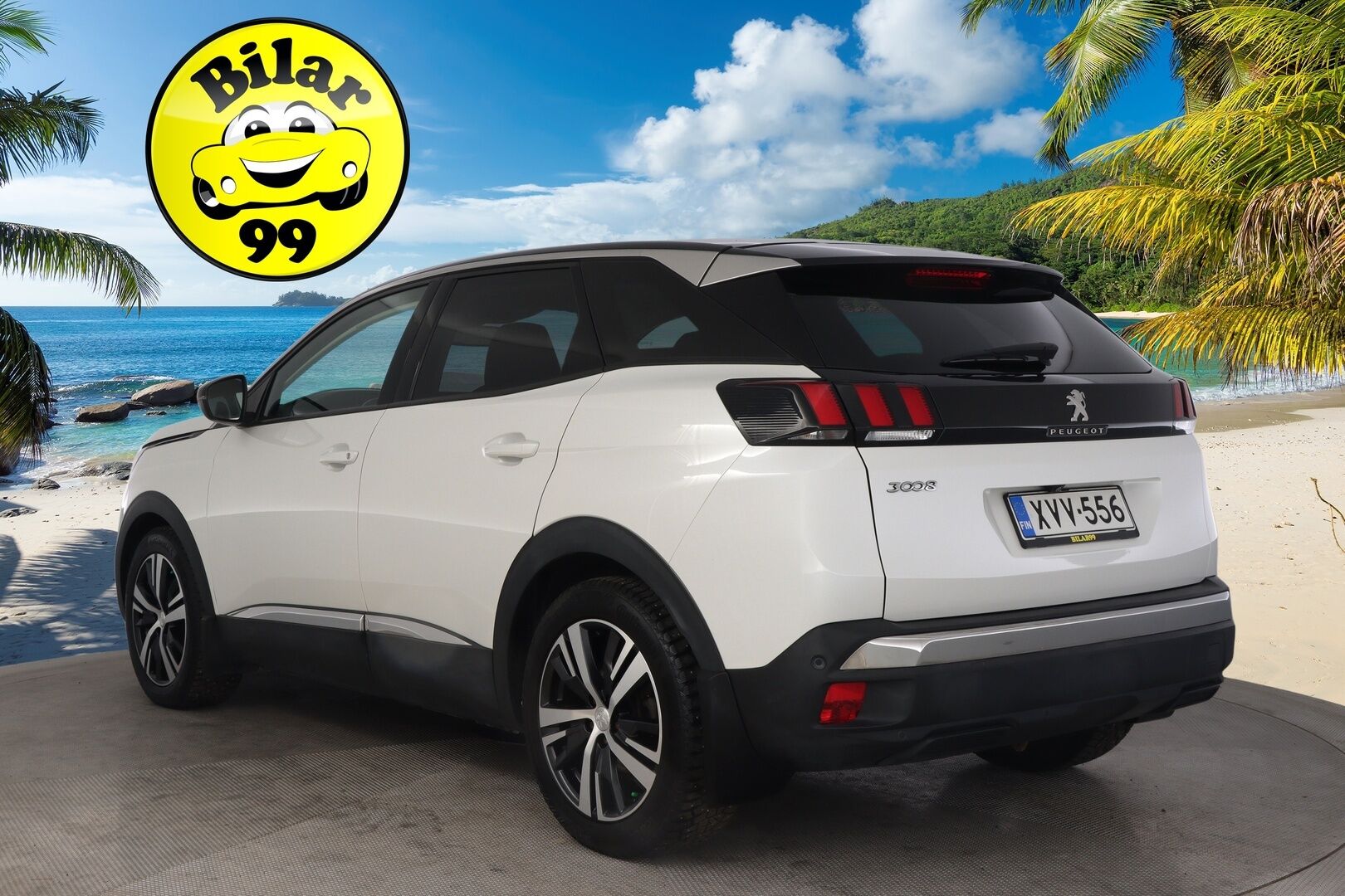 Peugeot 3008 2019 Allure PureTech 130 EAT8-automaatti *ACC / 360 kamera / Koukku / Blis / Appconnect / Sporttipenkit / Focale Äänentoisto* - 2x hyvät renkaat / Lohko + sisätilanlämmitin / Lämpölasi / Juuri huollettu
