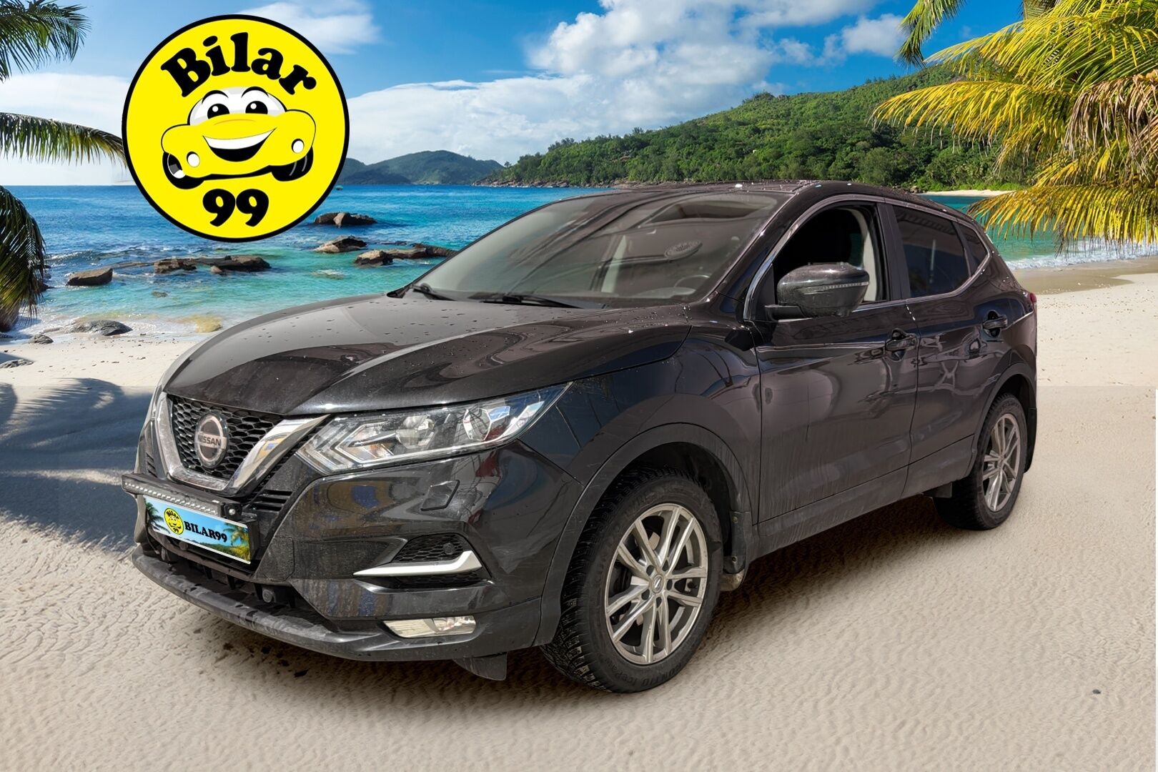 Nissan Qashqai 2019 DIG-T 160 N-Connecta 2WD *Koukku / 360° / Lohko / KeyLessGo / Navi / Tutkat* - Siistikuntoinen ja hyvin huollettu Nissan uudenveroisilla nastarenkailla!