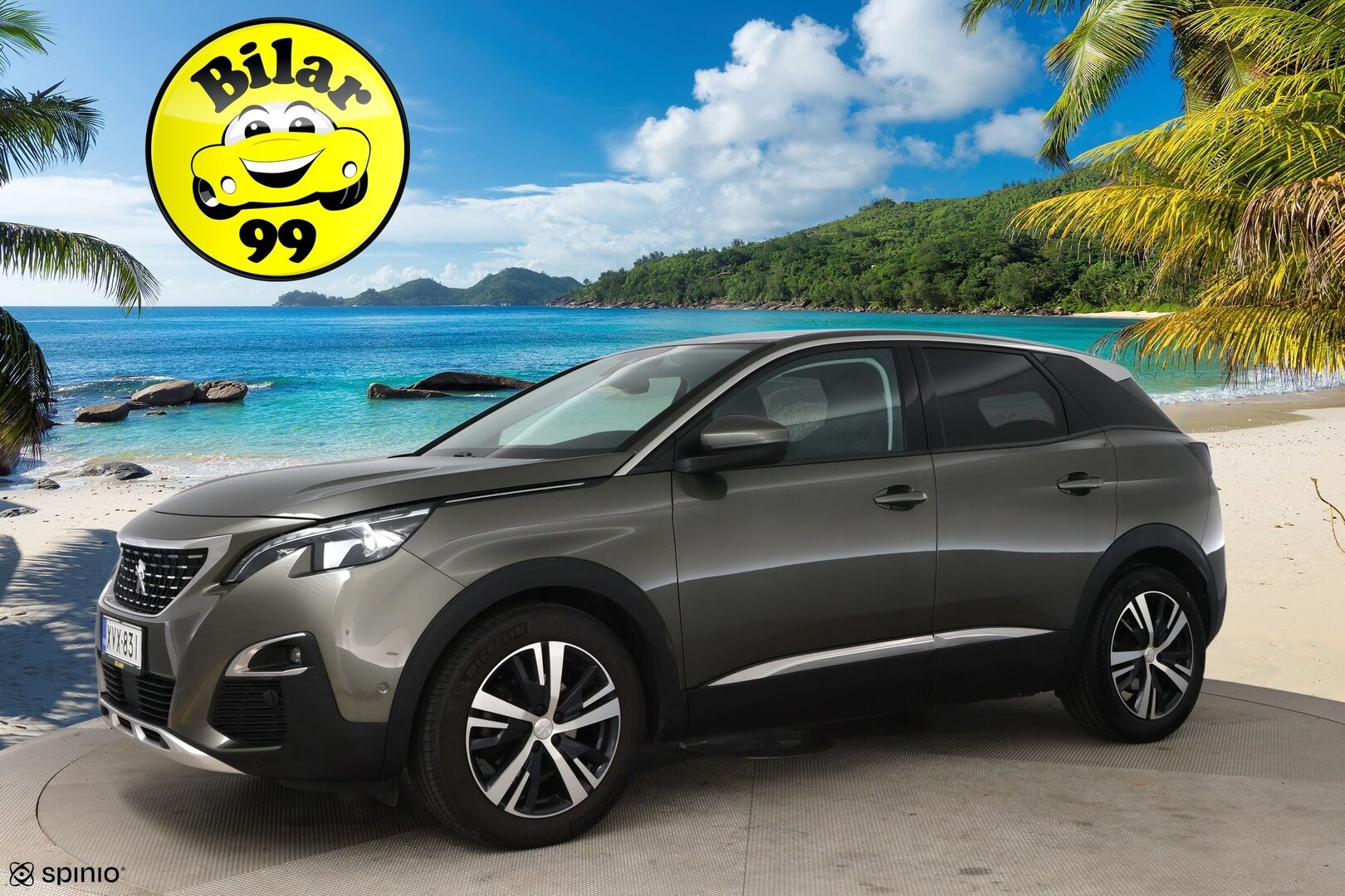 Peugeot 3008 2019 Allure PureTech 130 EAT8 / BLIS / Vetokoukku / Lohkolämmitin / Muistipenkki / Jakopää tehty 03/25 / FULL LED - Jakopää tehty 03/25! / 1. Om Suomi-auto! / Digimittaristo