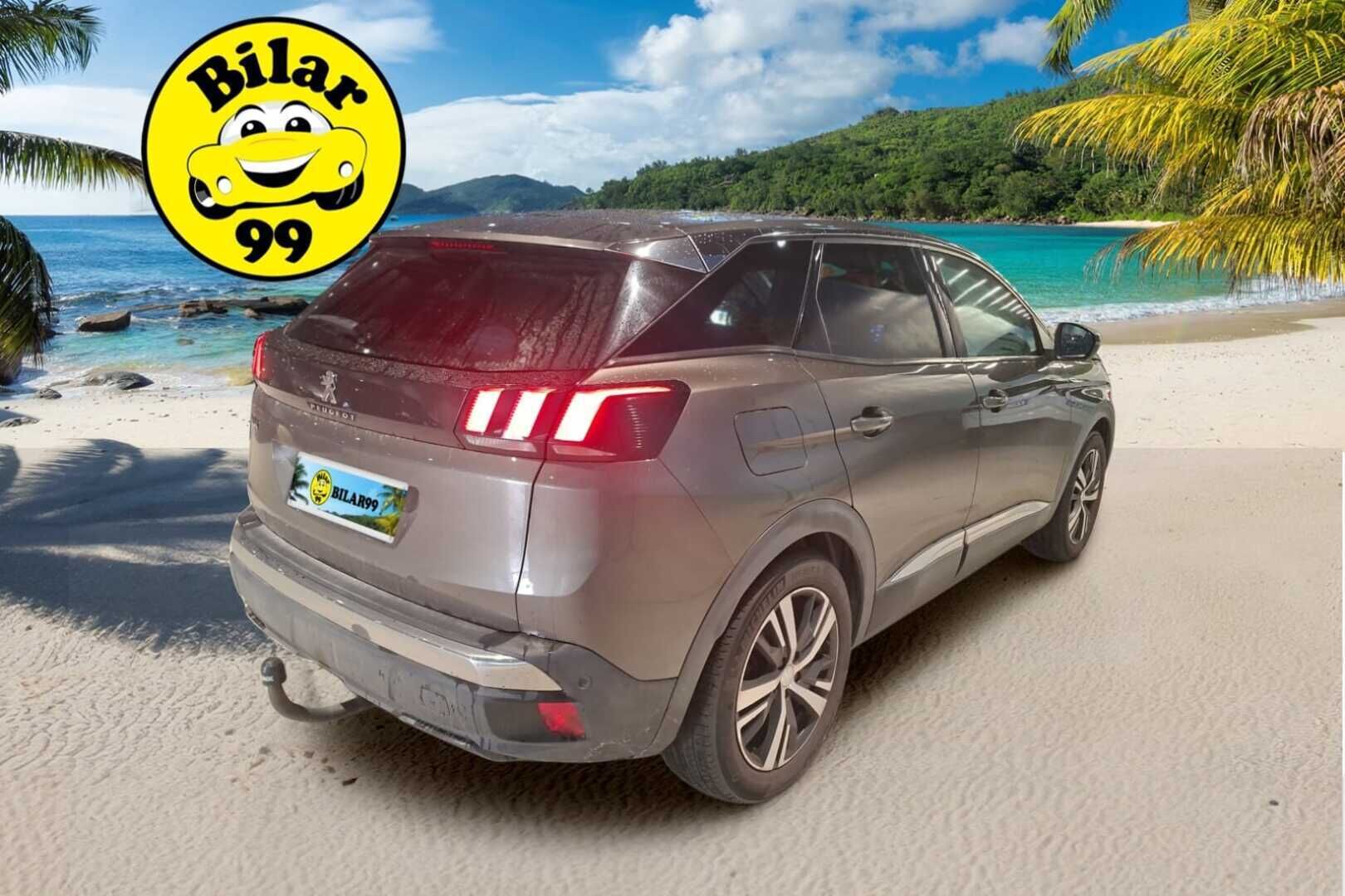 Peugeot 3008 2019 Allure PureTech 130 EAT8 / BLIS / Vetokoukku / Lohkolämmitin / Muistipenkki / Jakopää tehty 03/25 / FULL LED - Jakopää tehty 03/25! / 1. Om Suomi-auto! / Digimittaristo