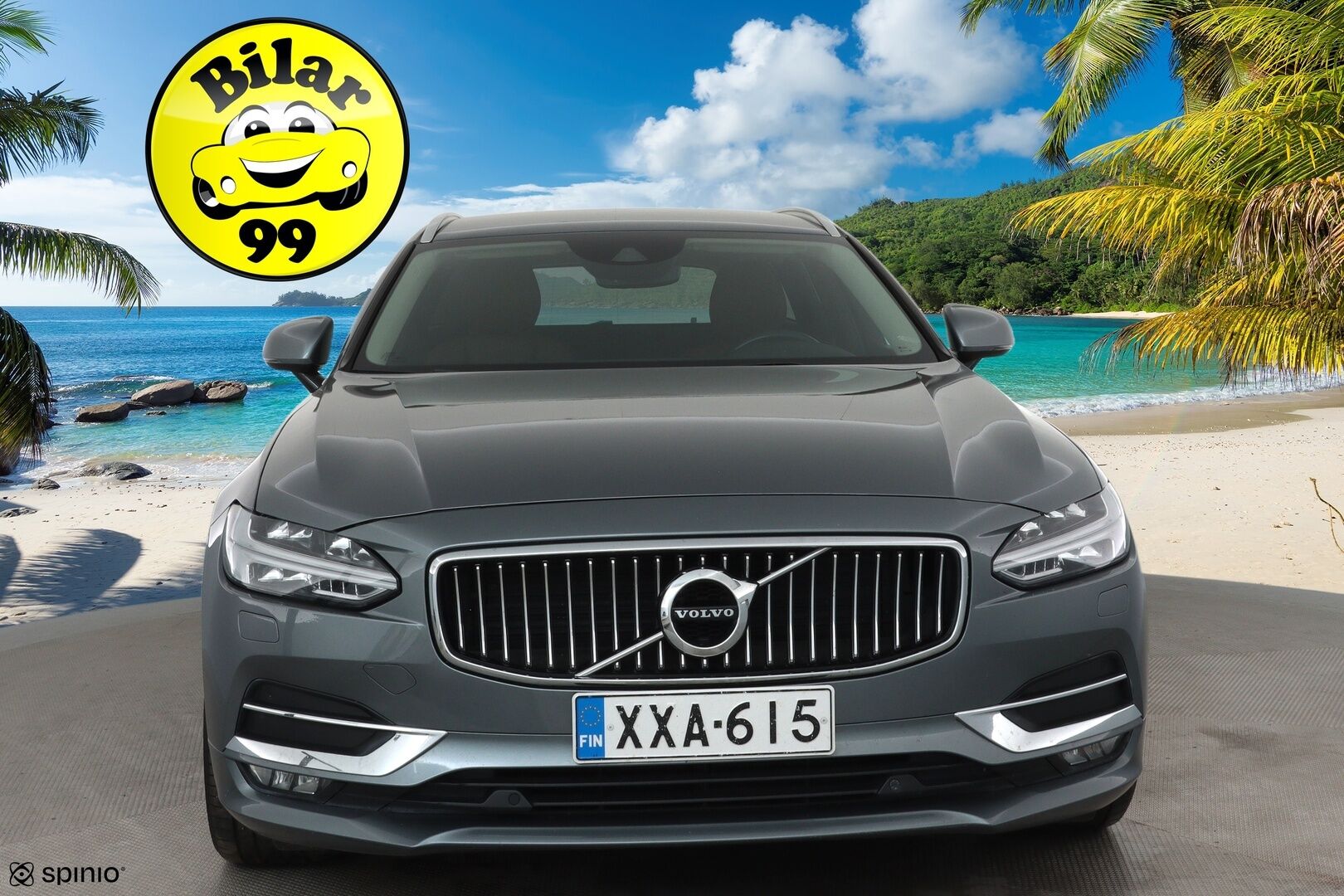 Volvo V90 2019 D4 AWD Business Inscription aut - Suomiauto / Webasto / Peruutuskamera / Full-LED / Ruskea Nahkasisusta / Muistipenkki / BLIS / Huippuvarusteet!