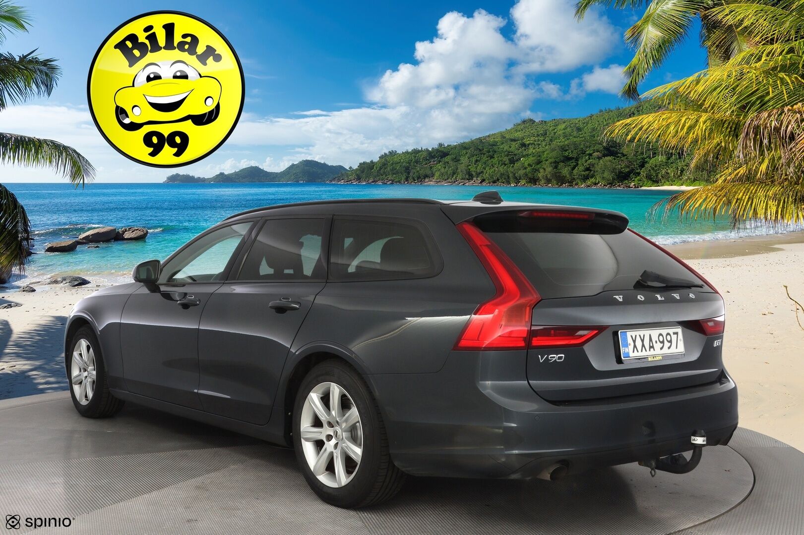 Volvo V90 2018 D3 AWD Momentum Aut. *ACC / Webasto / Vetokoukku / Osasähkö* - KATSO HINTA! / Kahdet todella hyvät renkaat alumiinivantein / Viimeisin huolto 215tkm