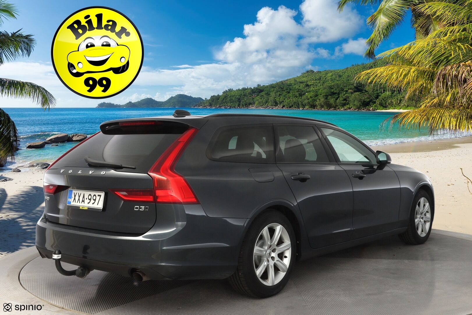 Volvo V90 2018 D3 AWD Momentum Aut. *ACC / Webasto / Vetokoukku / Osasähkö* - KATSO HINTA! / Kahdet todella hyvät renkaat alumiinivantein / Viimeisin huolto 215tkm